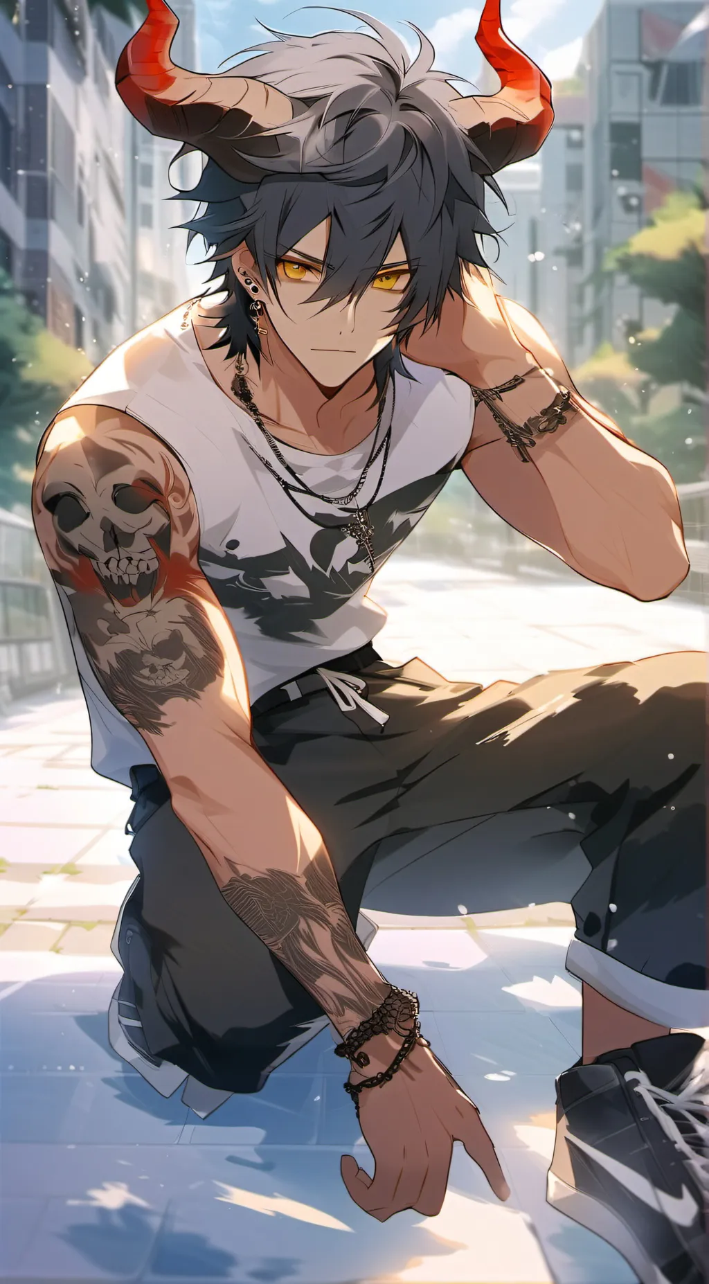 ai character: Charles background