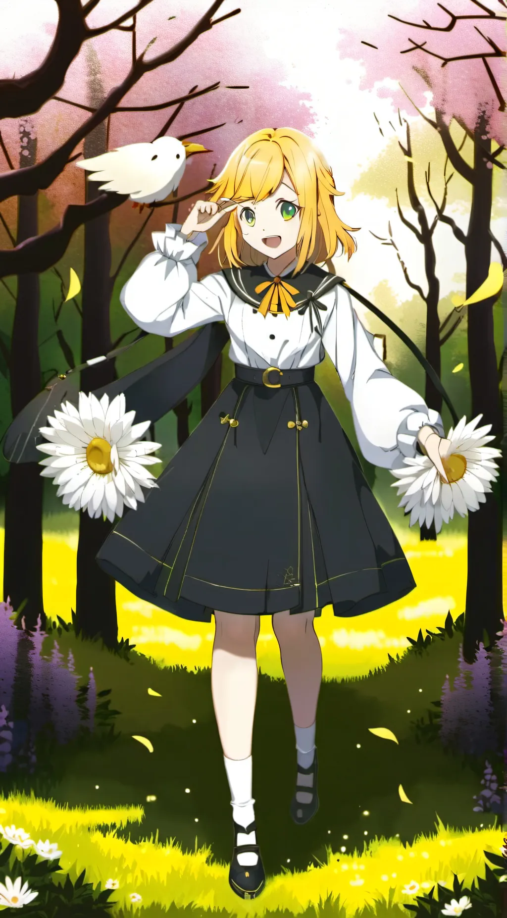 ai character: Kagamine Rin background