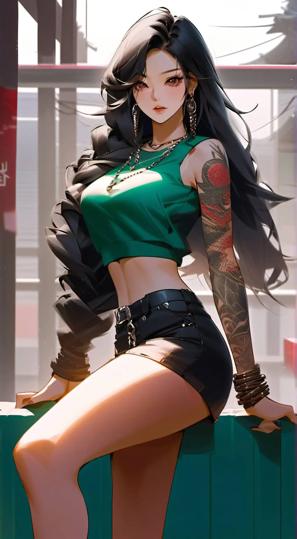 ai character: Sairen background