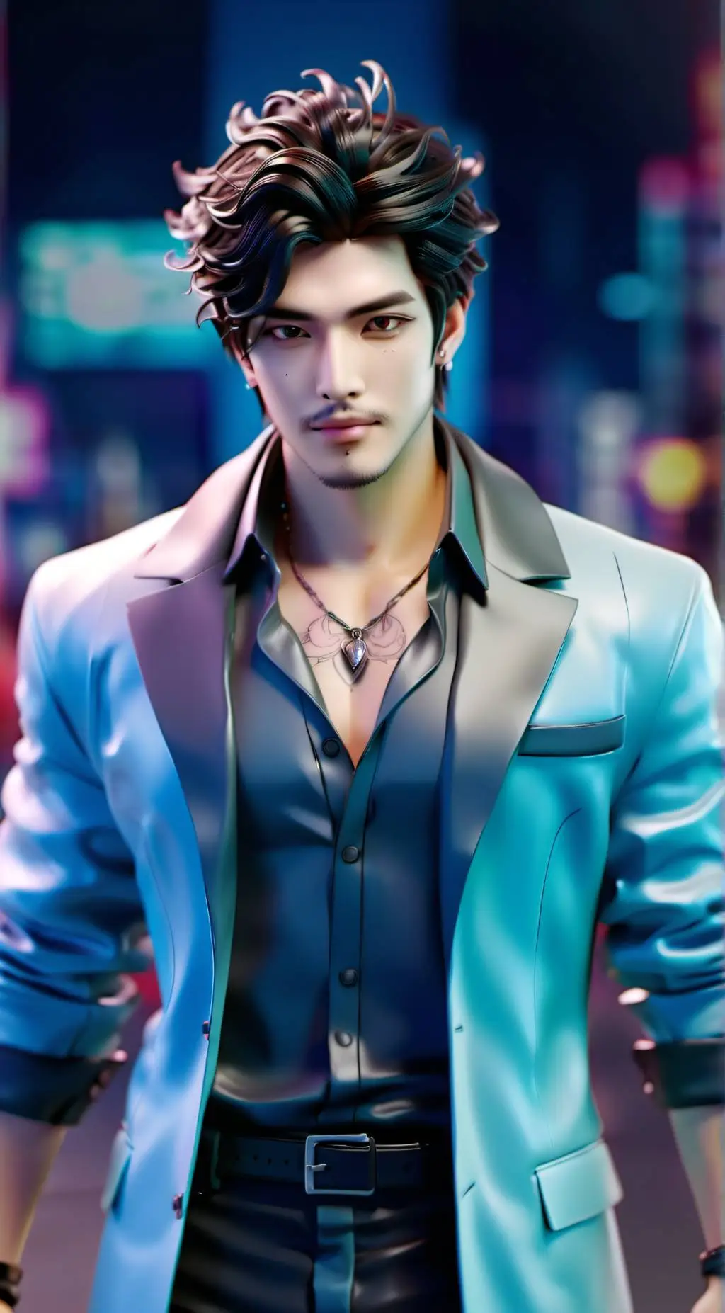 ai character: Lee background