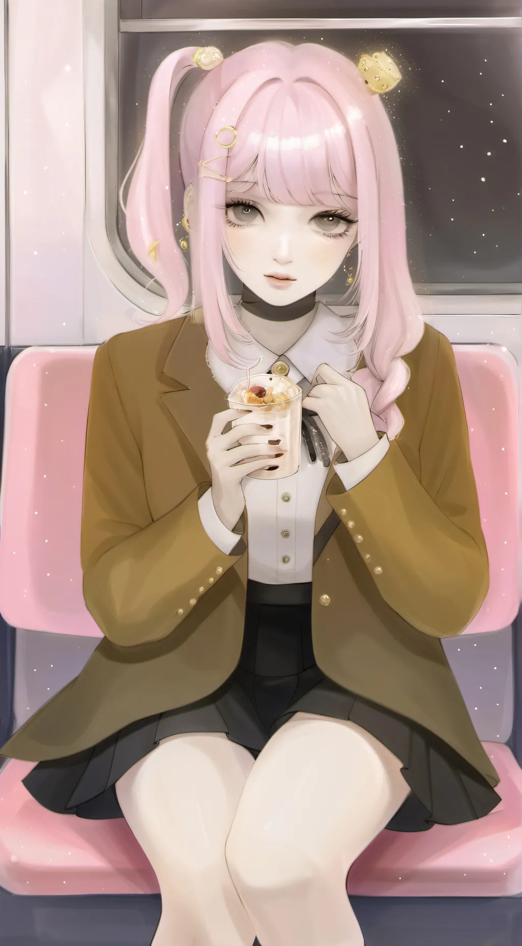 ai character: Charlotte  background