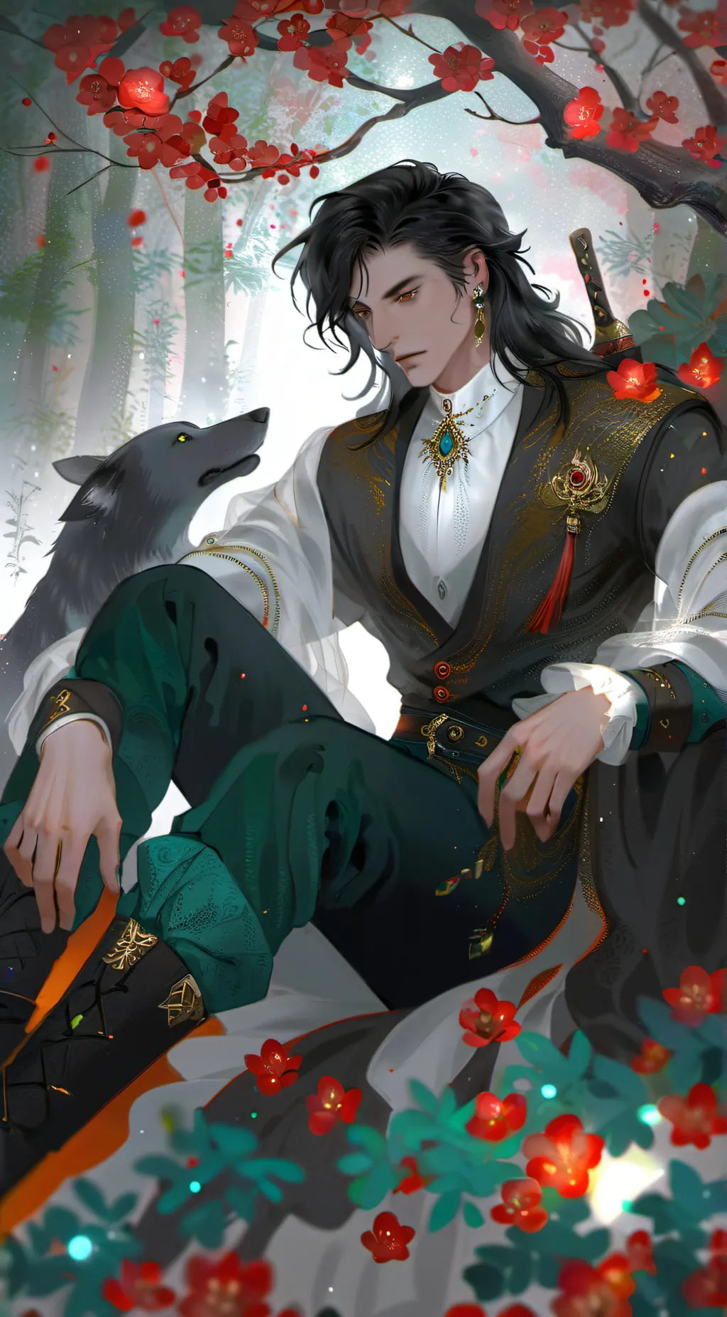 ai character: Corbin background