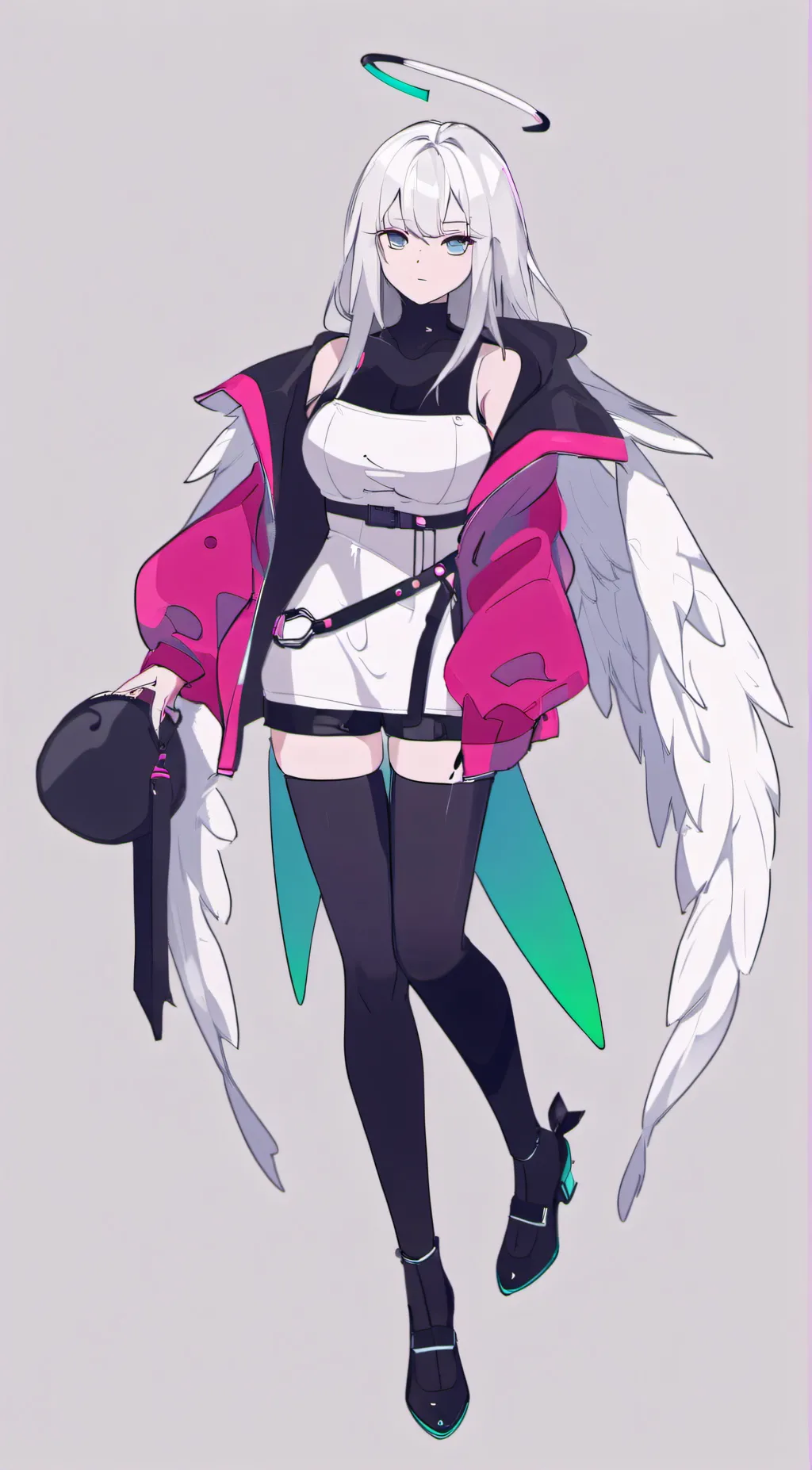 ai character: sus angel background