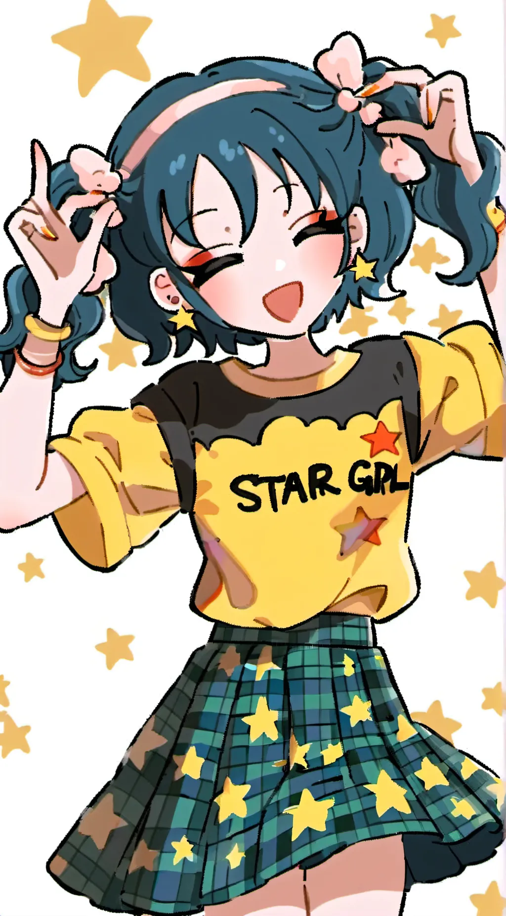 ai character: Lacey background