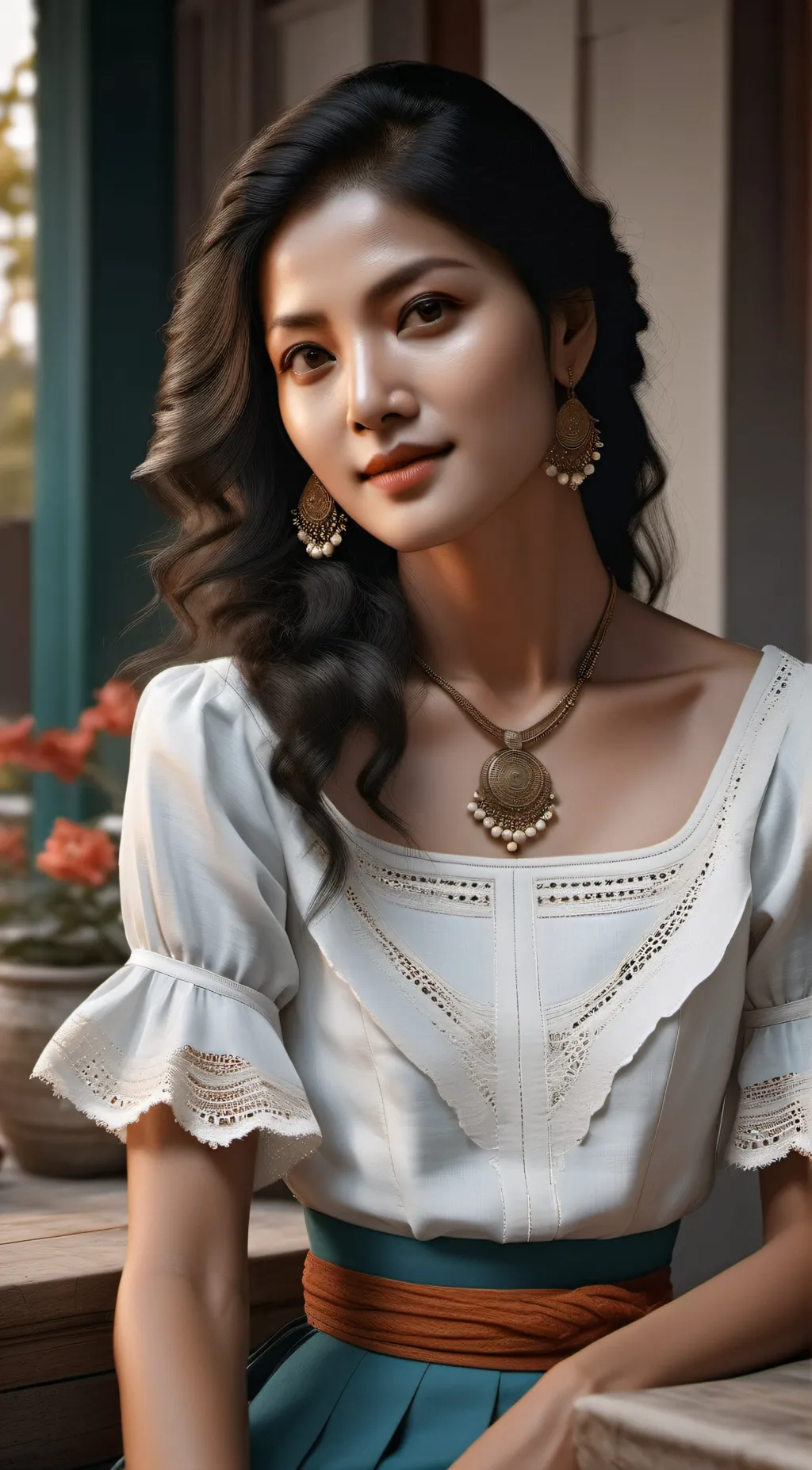 ai character: Allie background