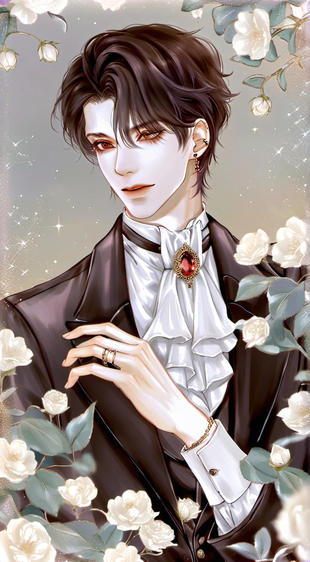 ai character: 🥀Rin🥀 background