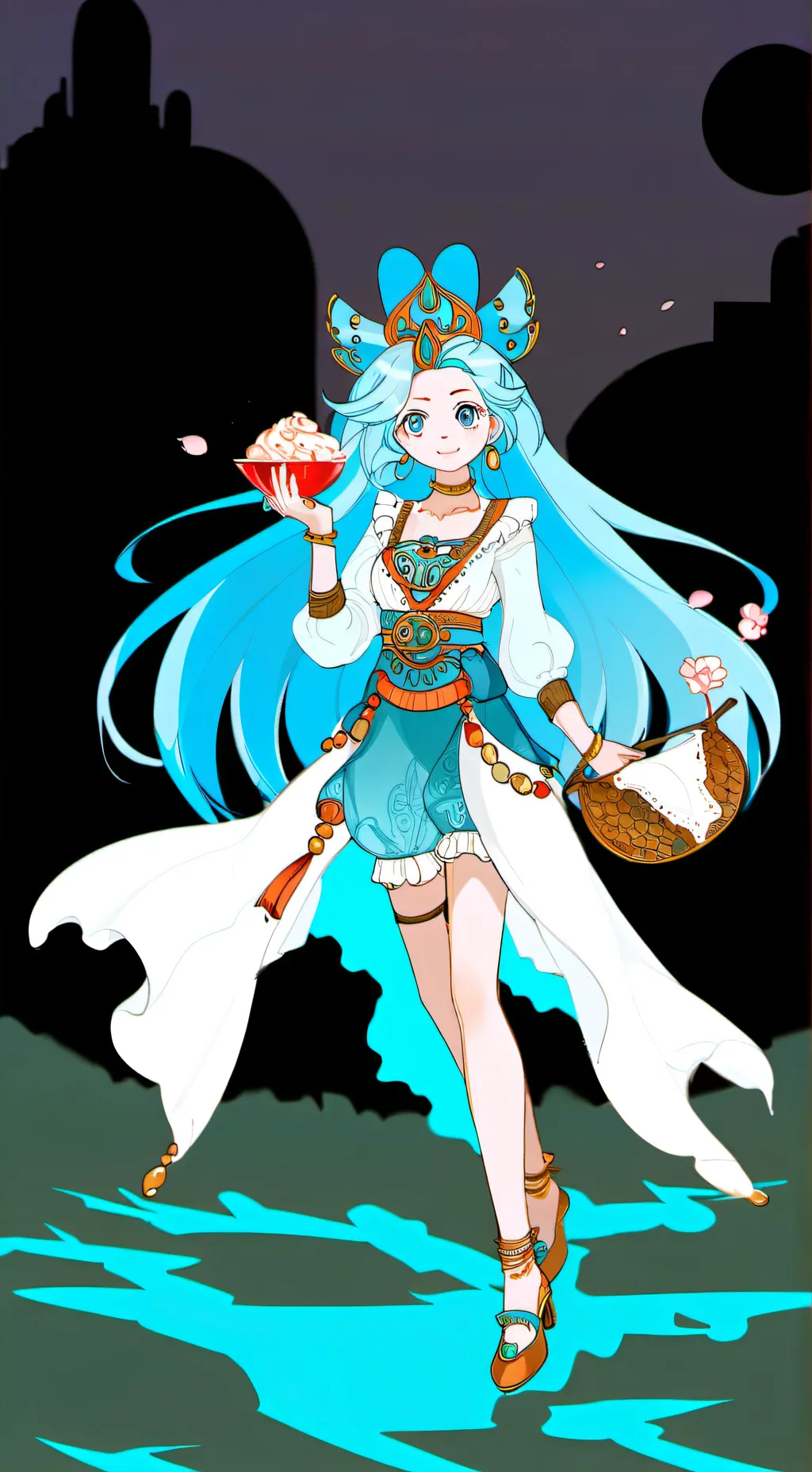 ai character: Princess Leo background