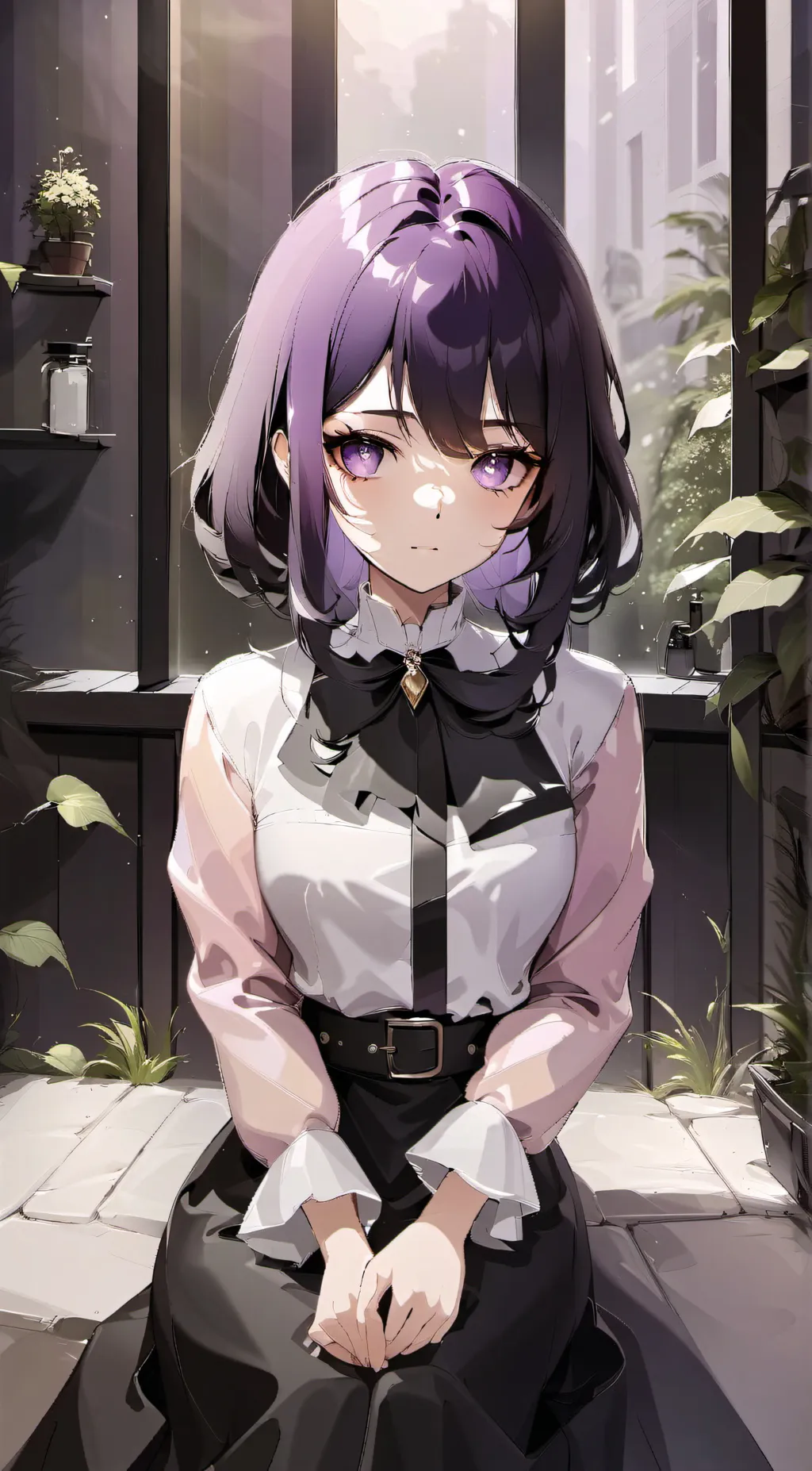 ai character: MHA x YOU background