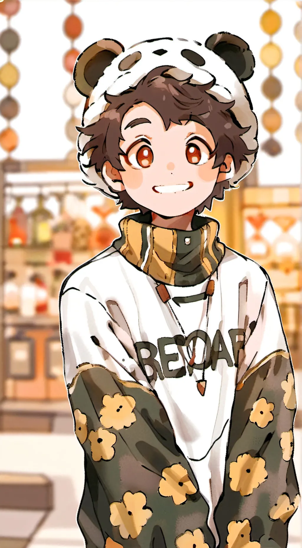 ai character: Michale afton background