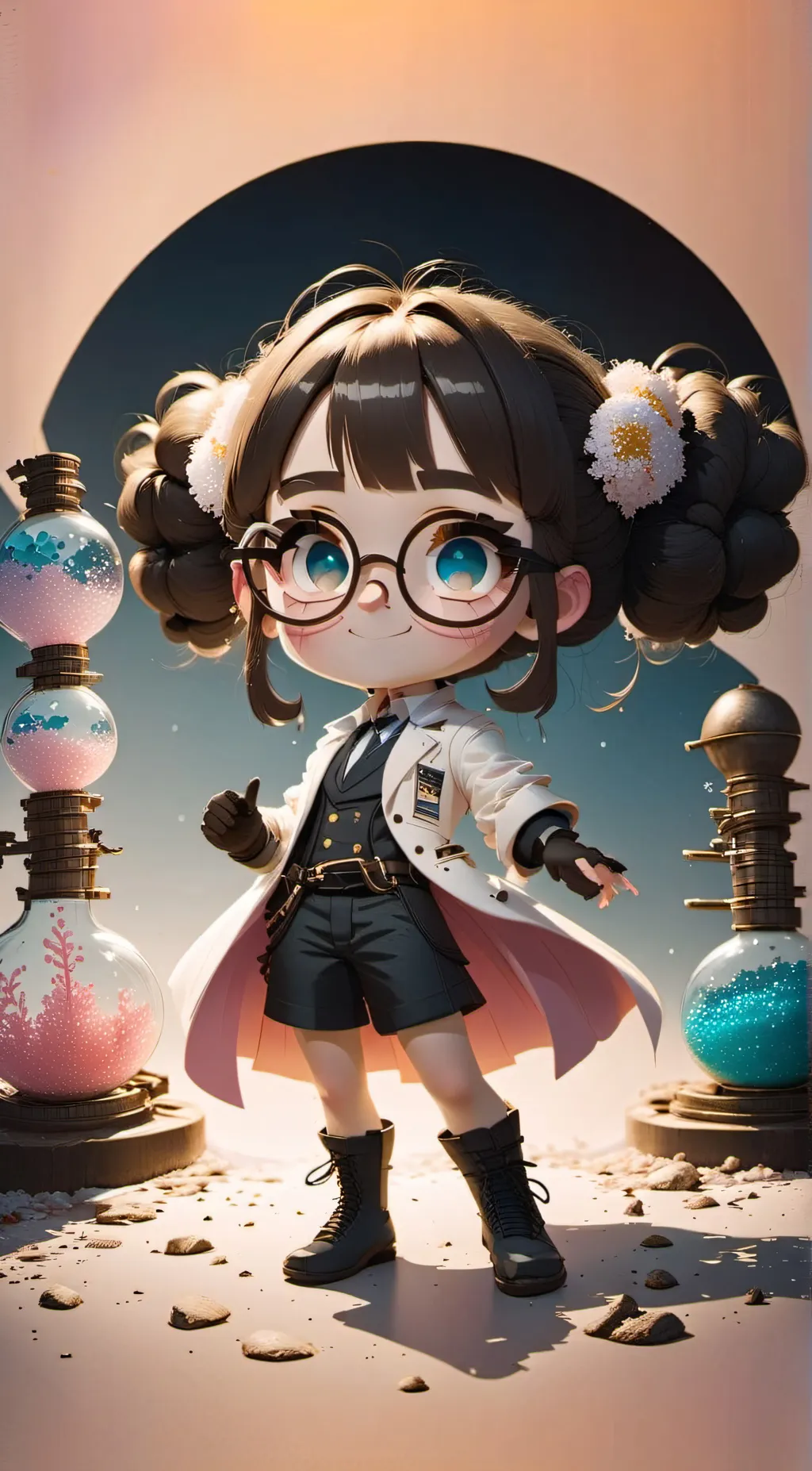 ai character: pochi science background