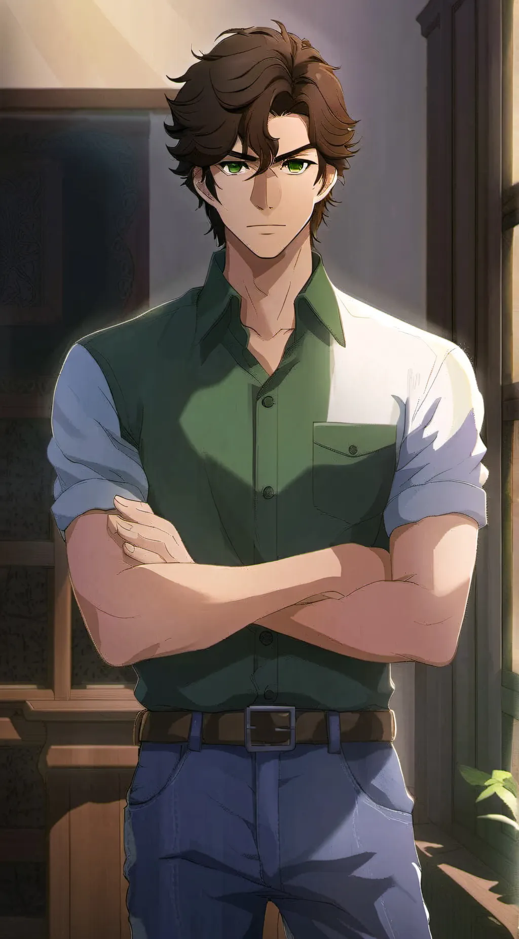 ai character: Aiden background