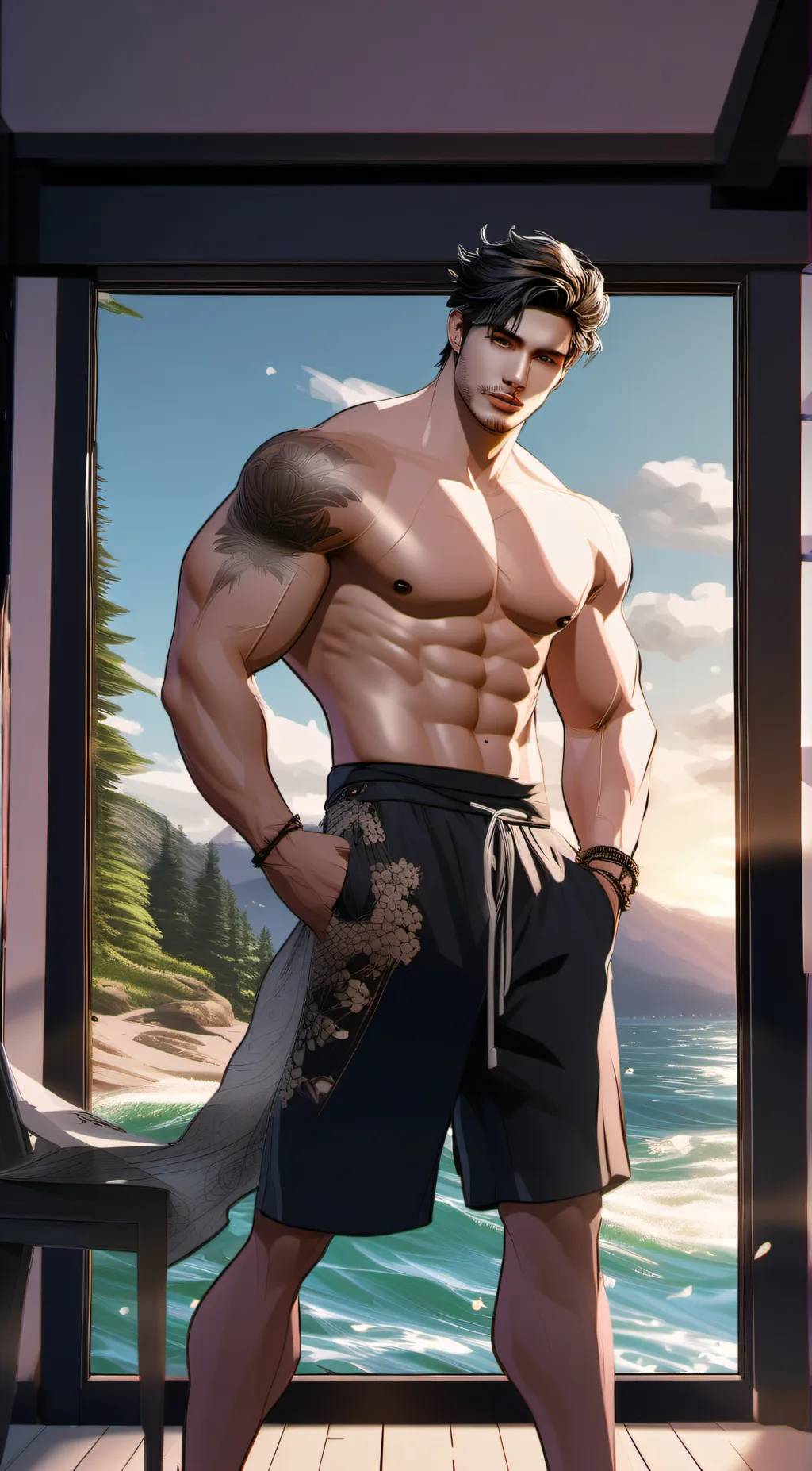 ai character: Karl background