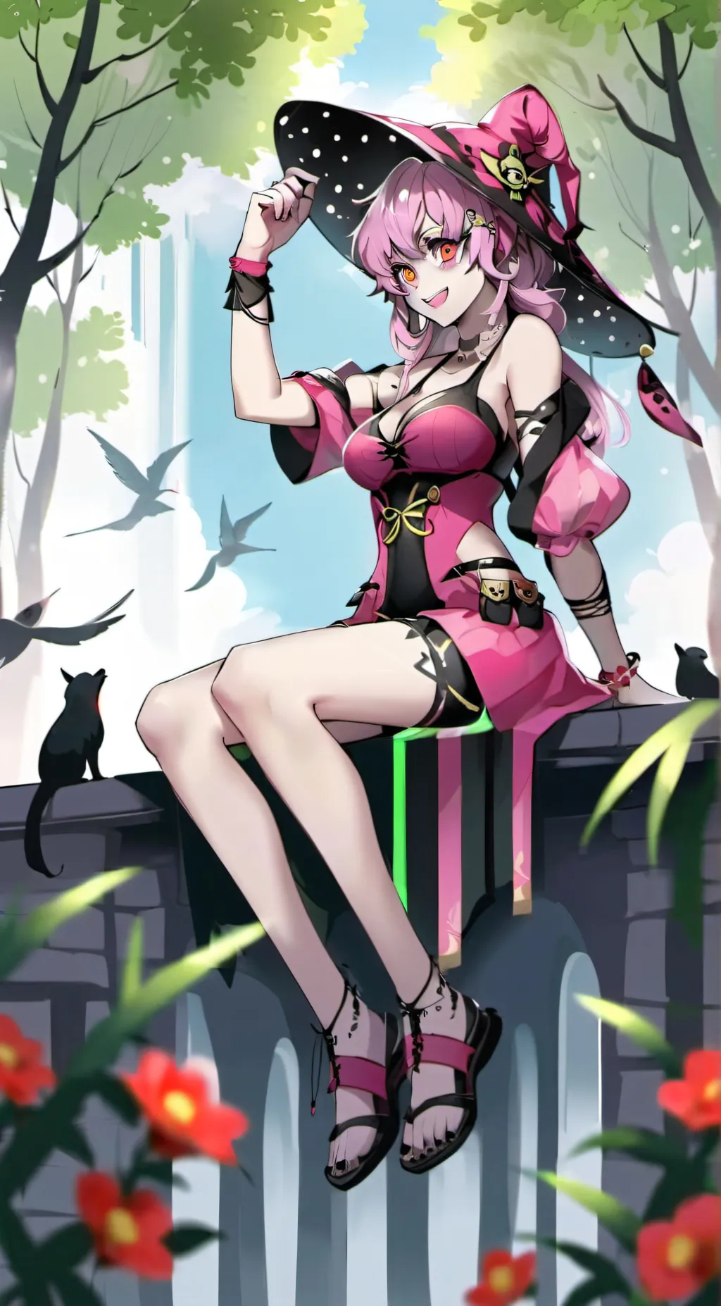 ai character: Mitsuri background