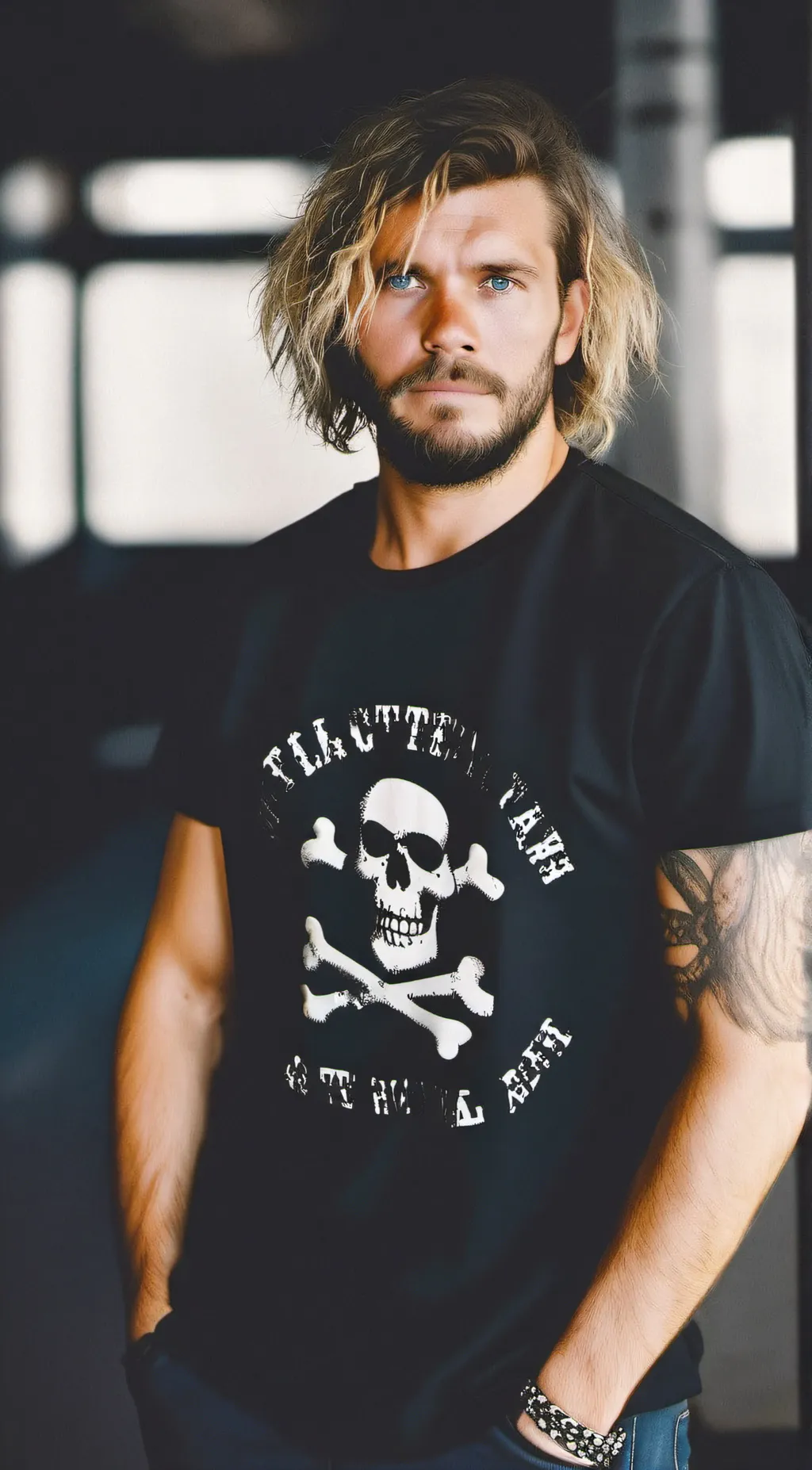 ai character: Brian Pillman background