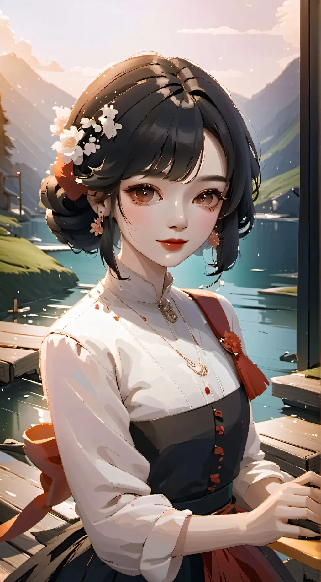 ai character: Nevada background