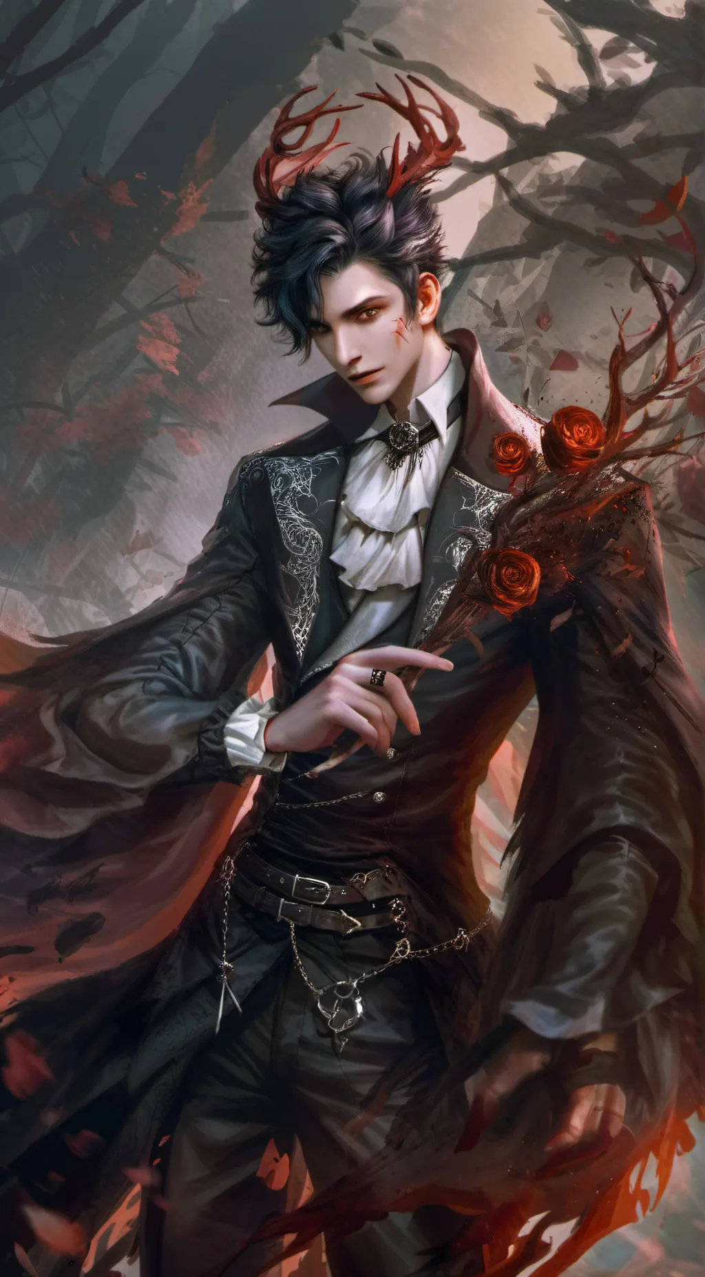 ai character: Luke  background