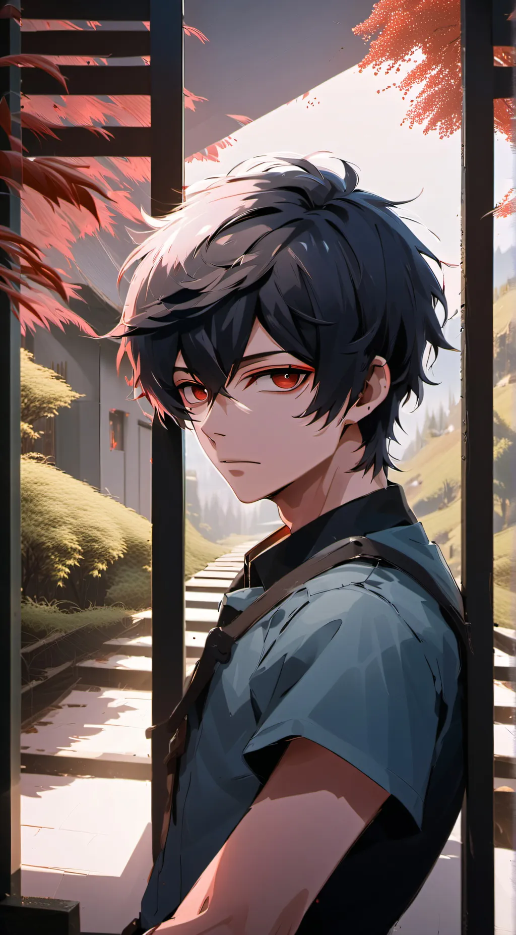 ai character: Justin background