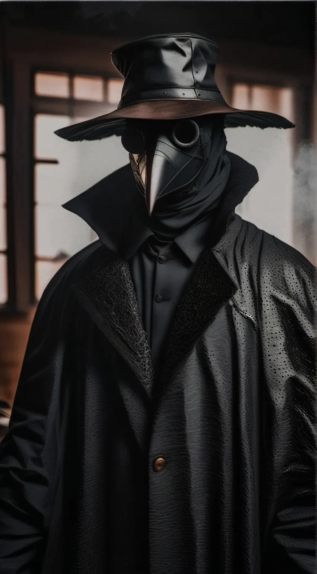 ai character: Dr. Black background