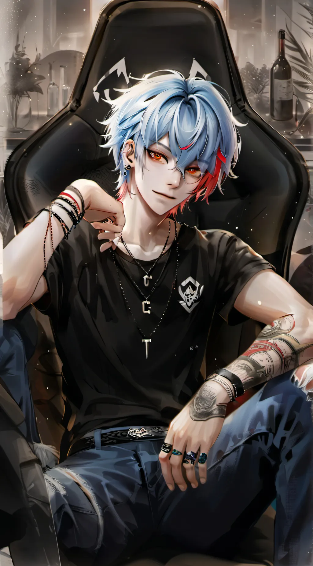 ai character: {•Levi•} background