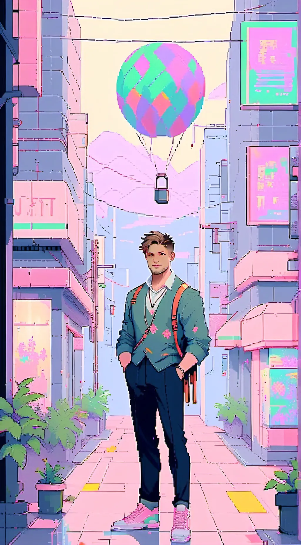 ai character: Uwu daddy background