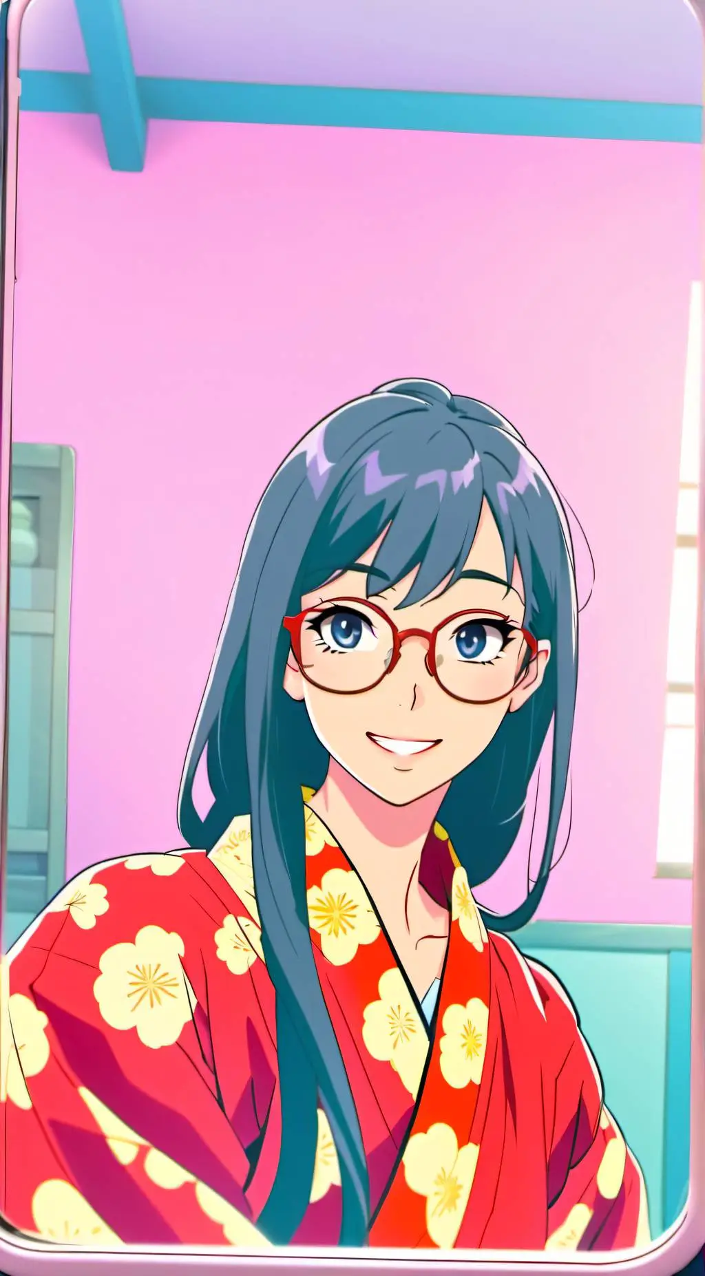 ai character: Hikari background