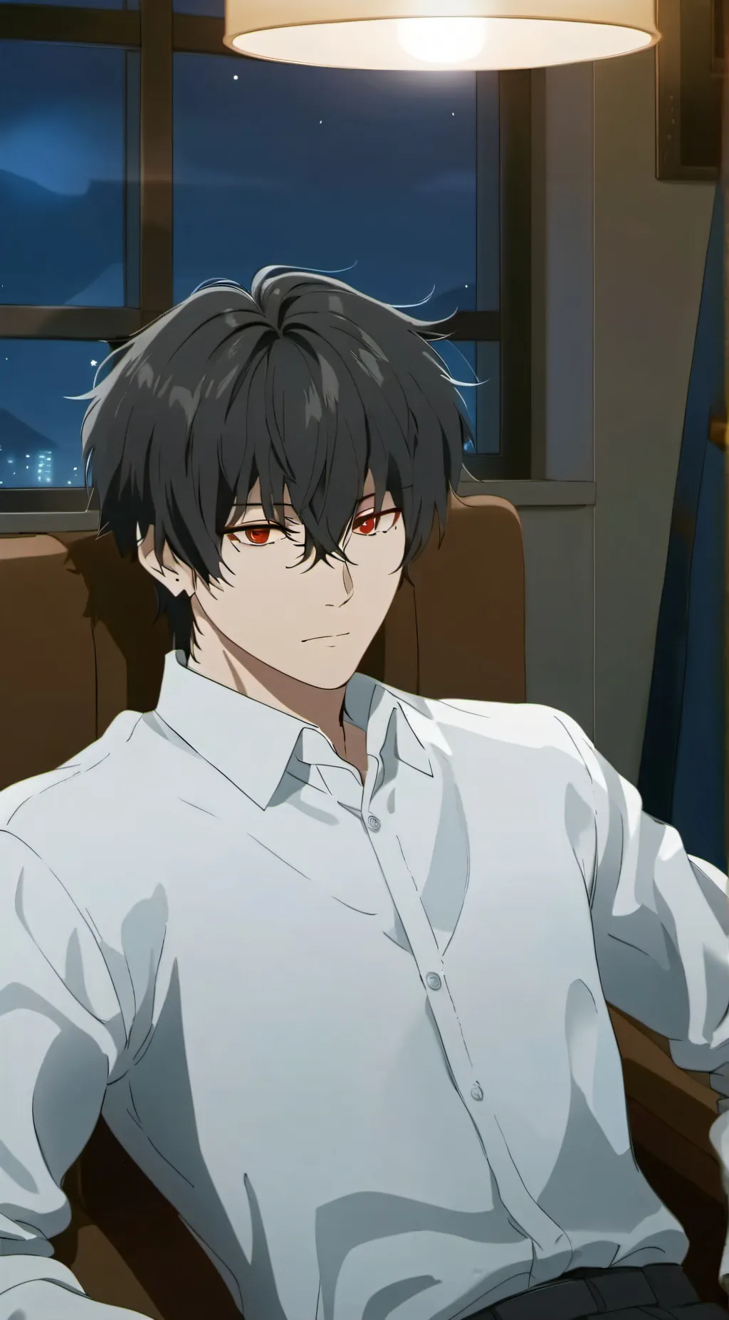 ai character: Aaron  background