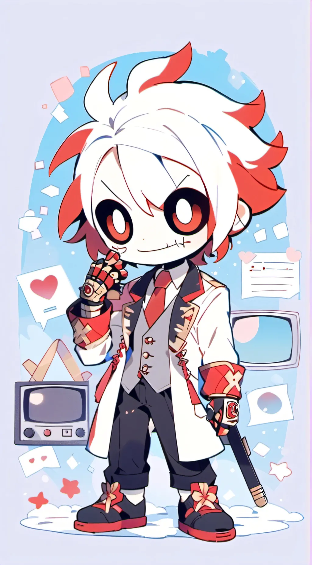 ai character: vox  background