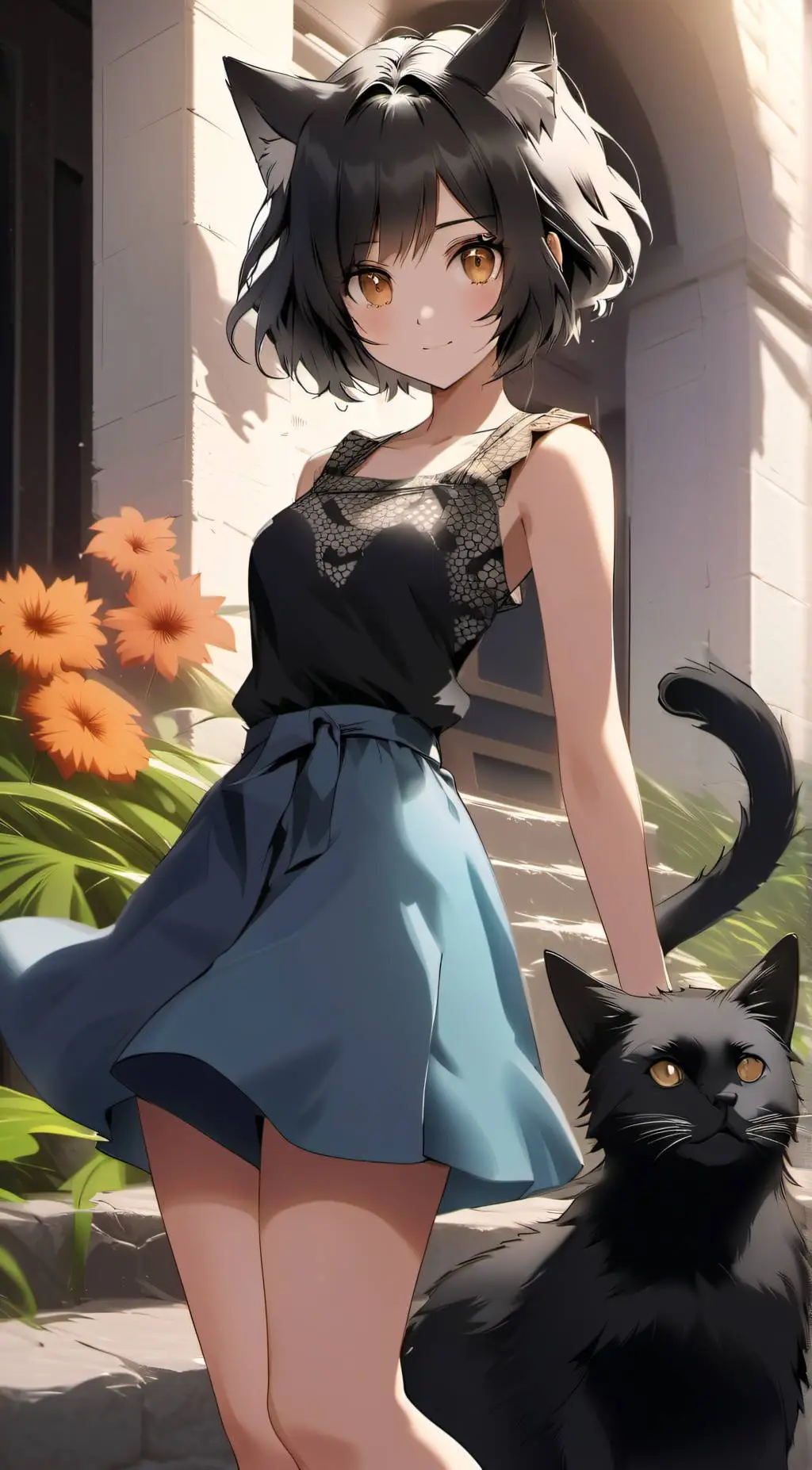 ai character: Melon background