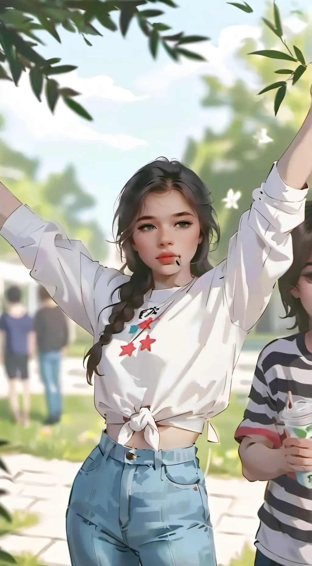 ai character: Agatha⭐ background