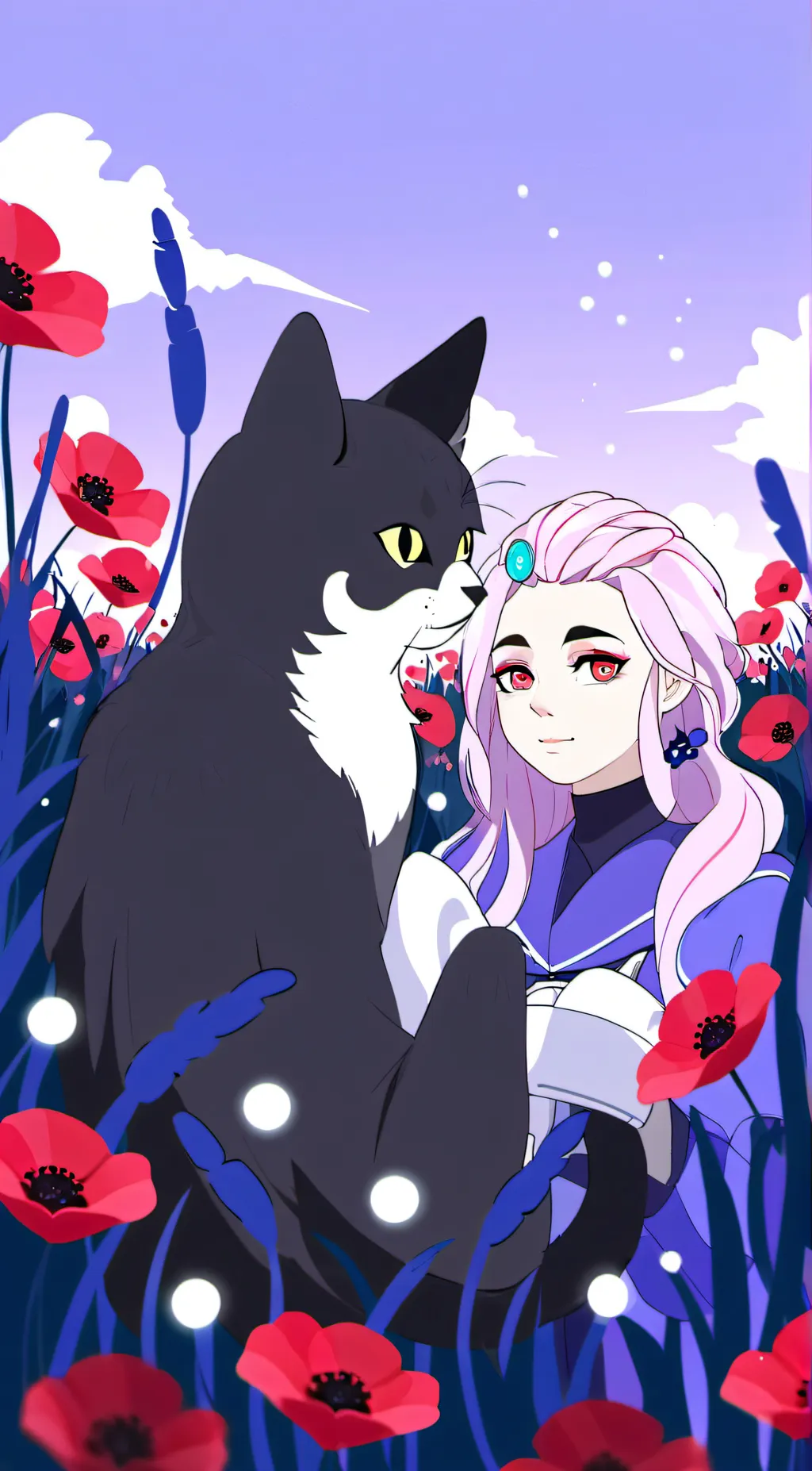 ai character: Catnap  background