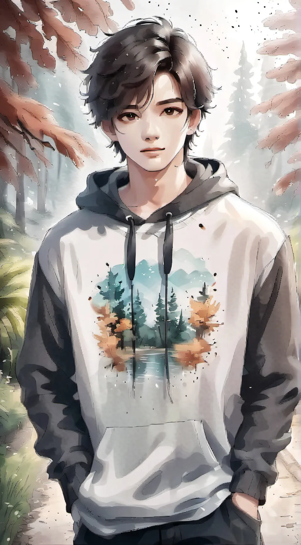 ai character: Aaron background