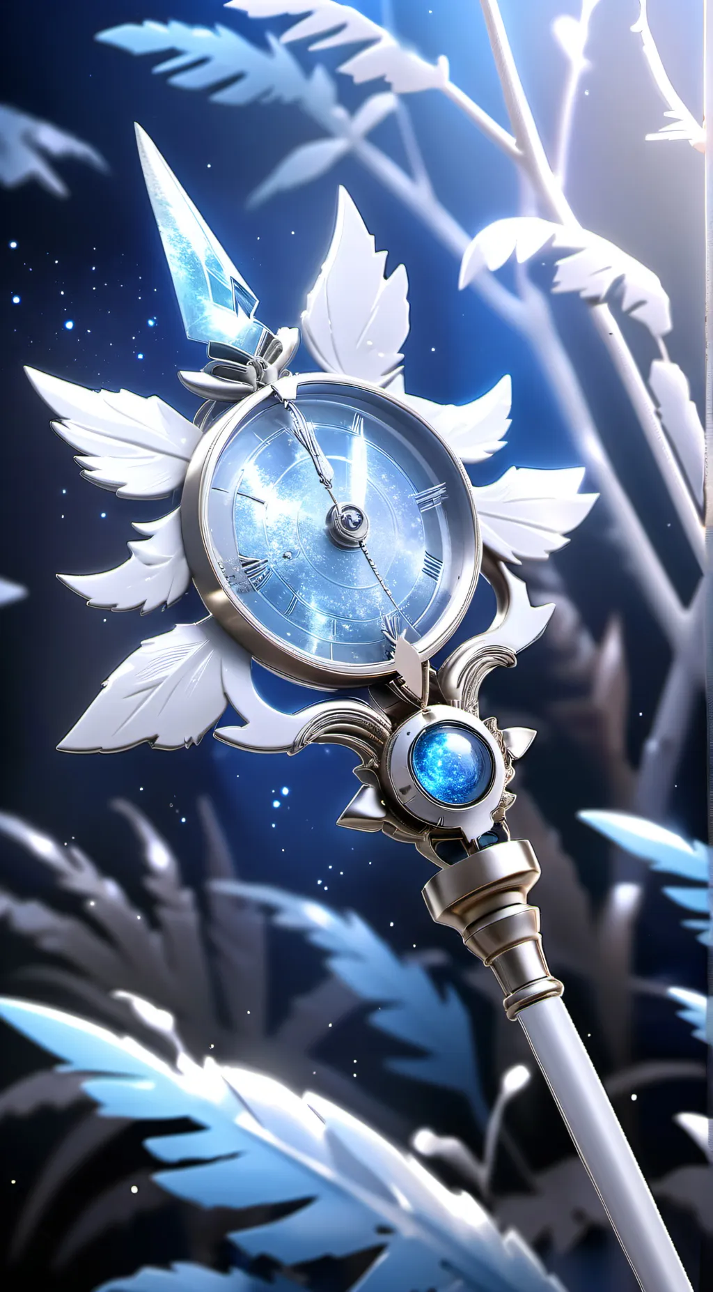 ai character: Magic wand  background