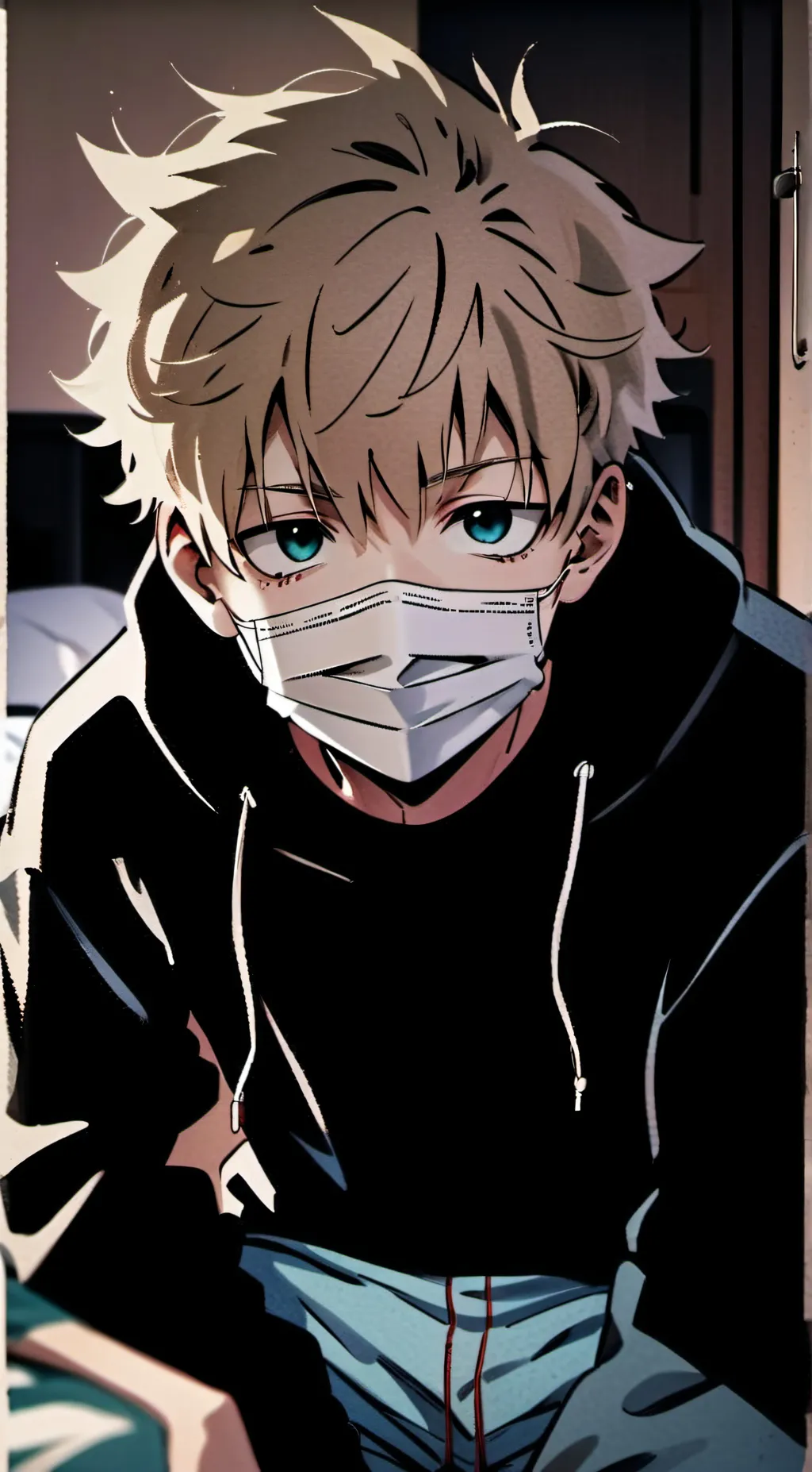 ai character: shadow  background