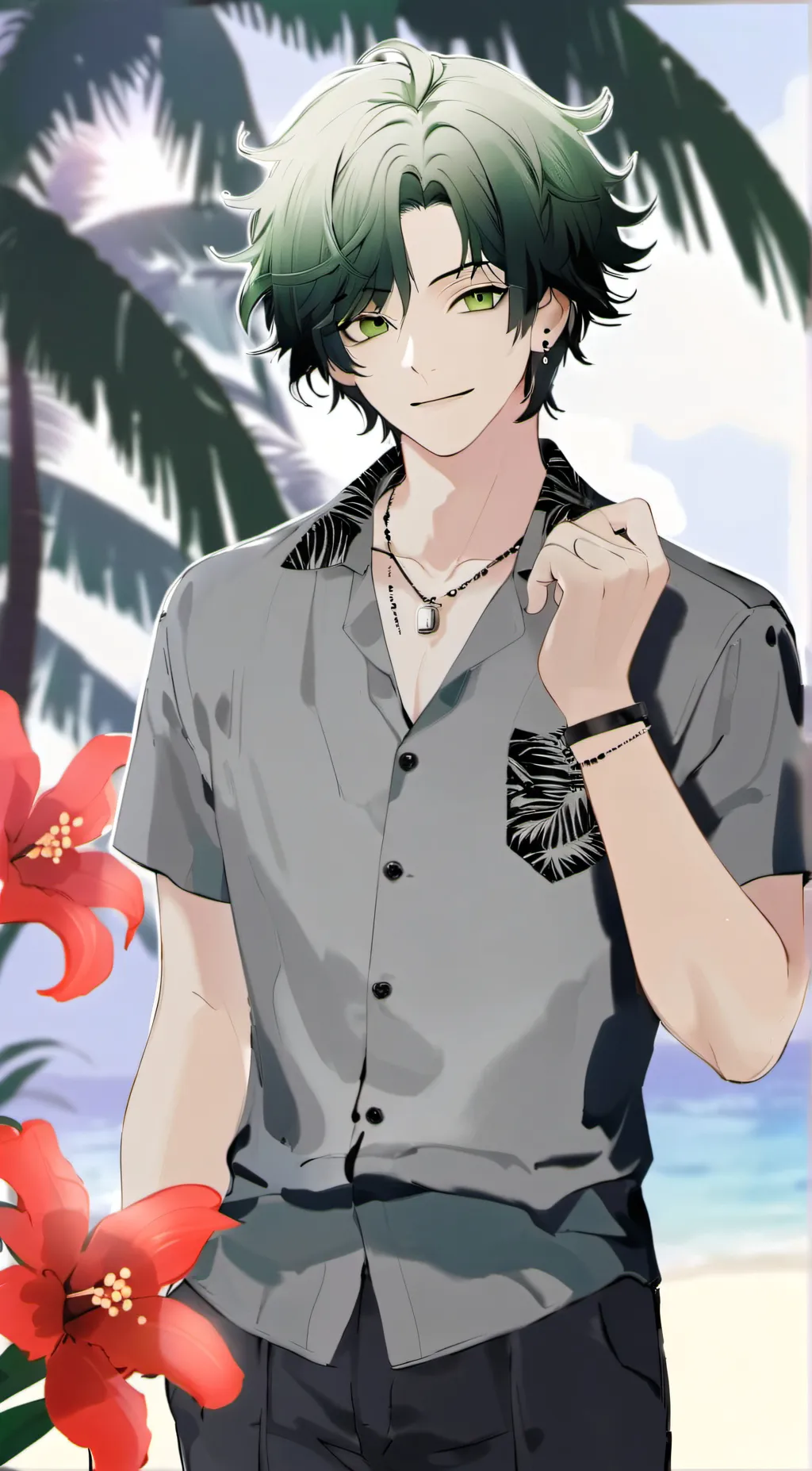 ai character: Two background