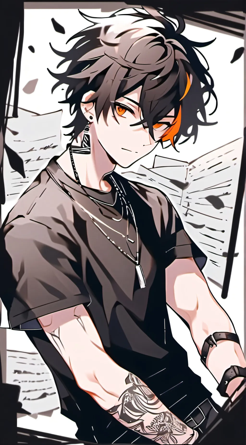 ai character: Kyle background