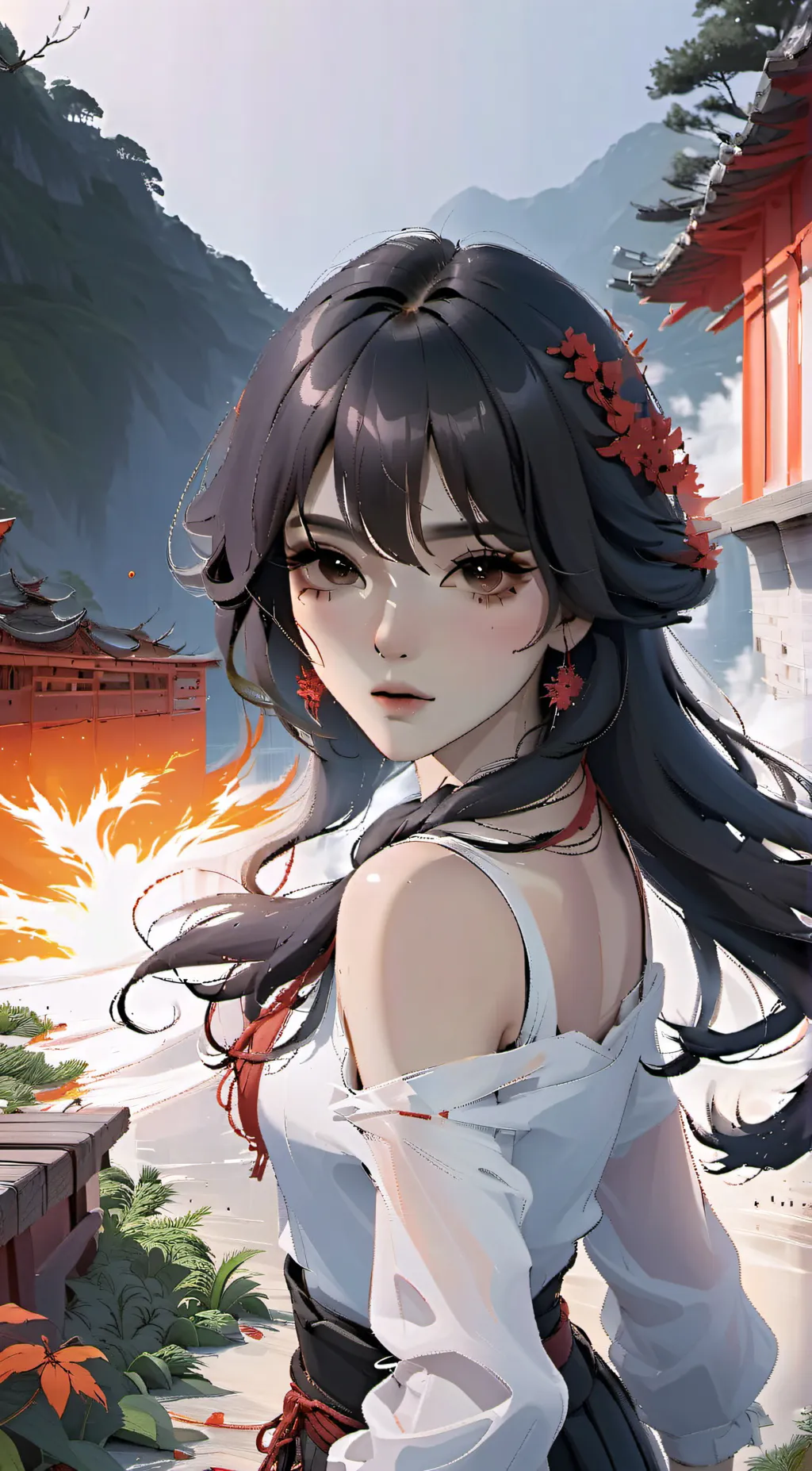 ai character: Mina background