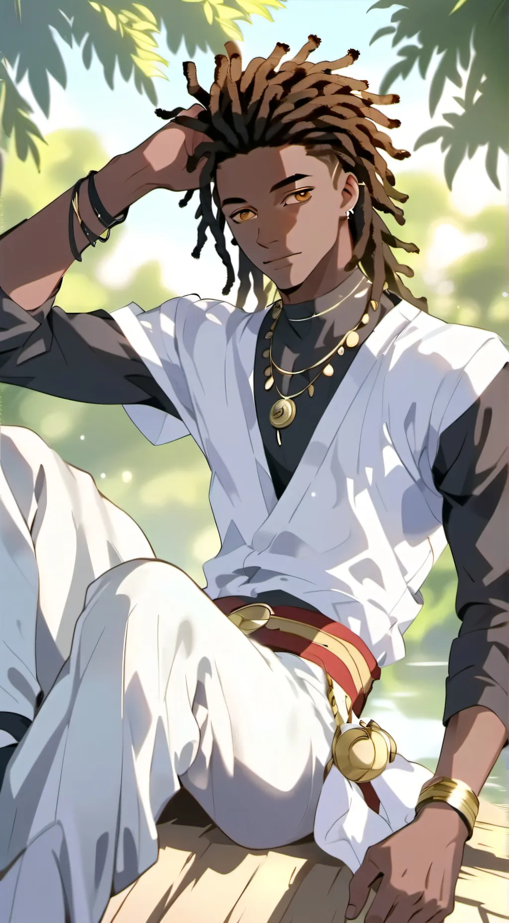 ai character: Dragon background