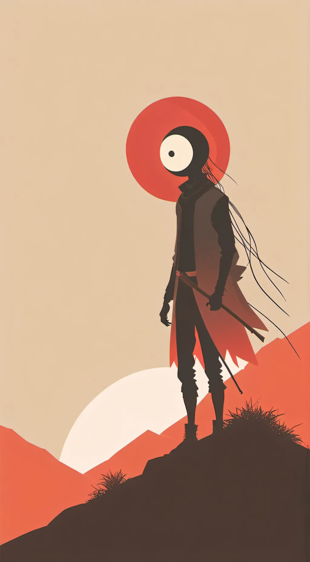 ai character: KJ background