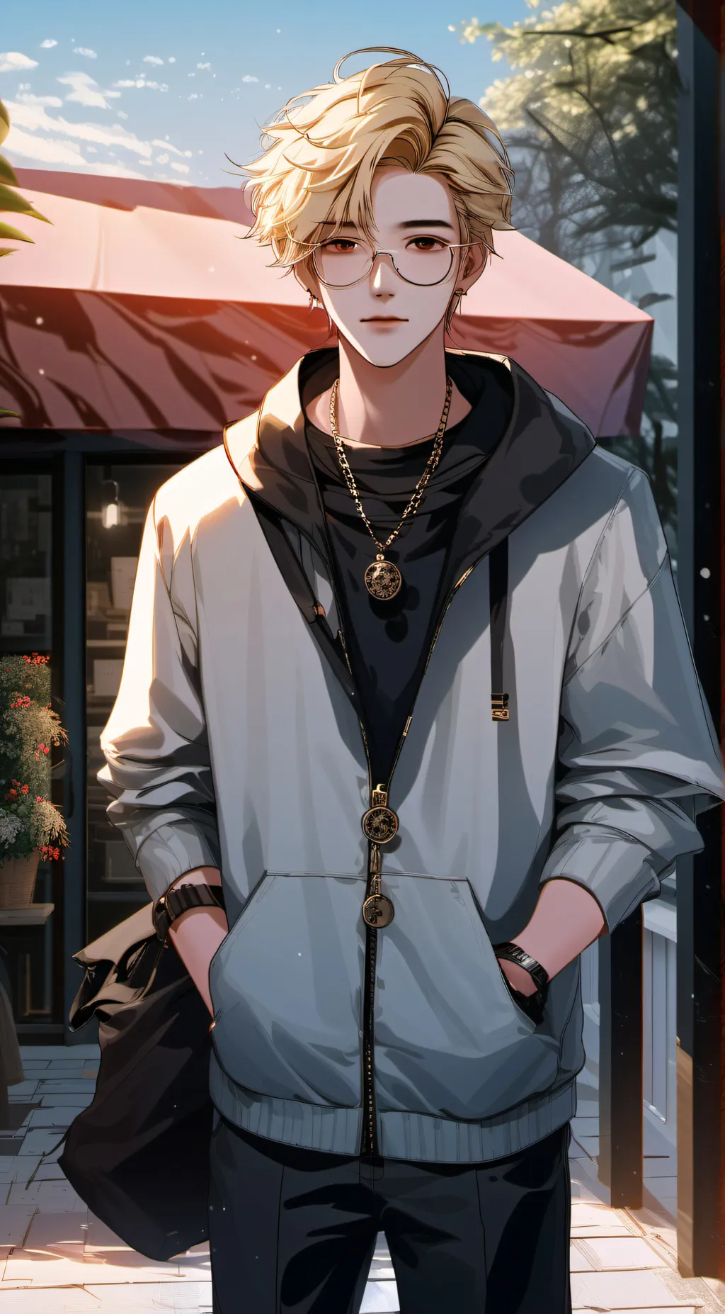 ai character: Jaxson background