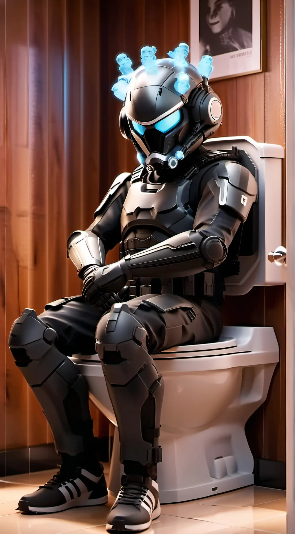 ai character: Upgraded gmAN background