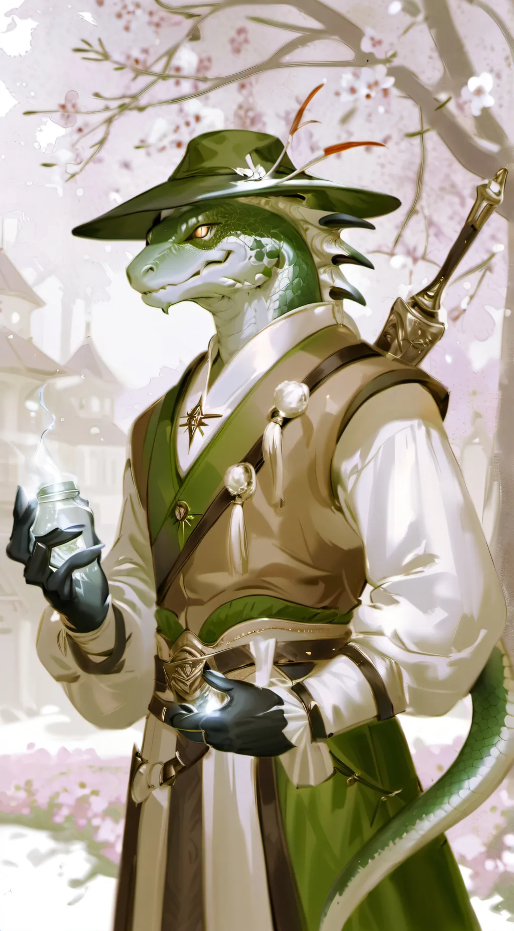 ai character: Haru background