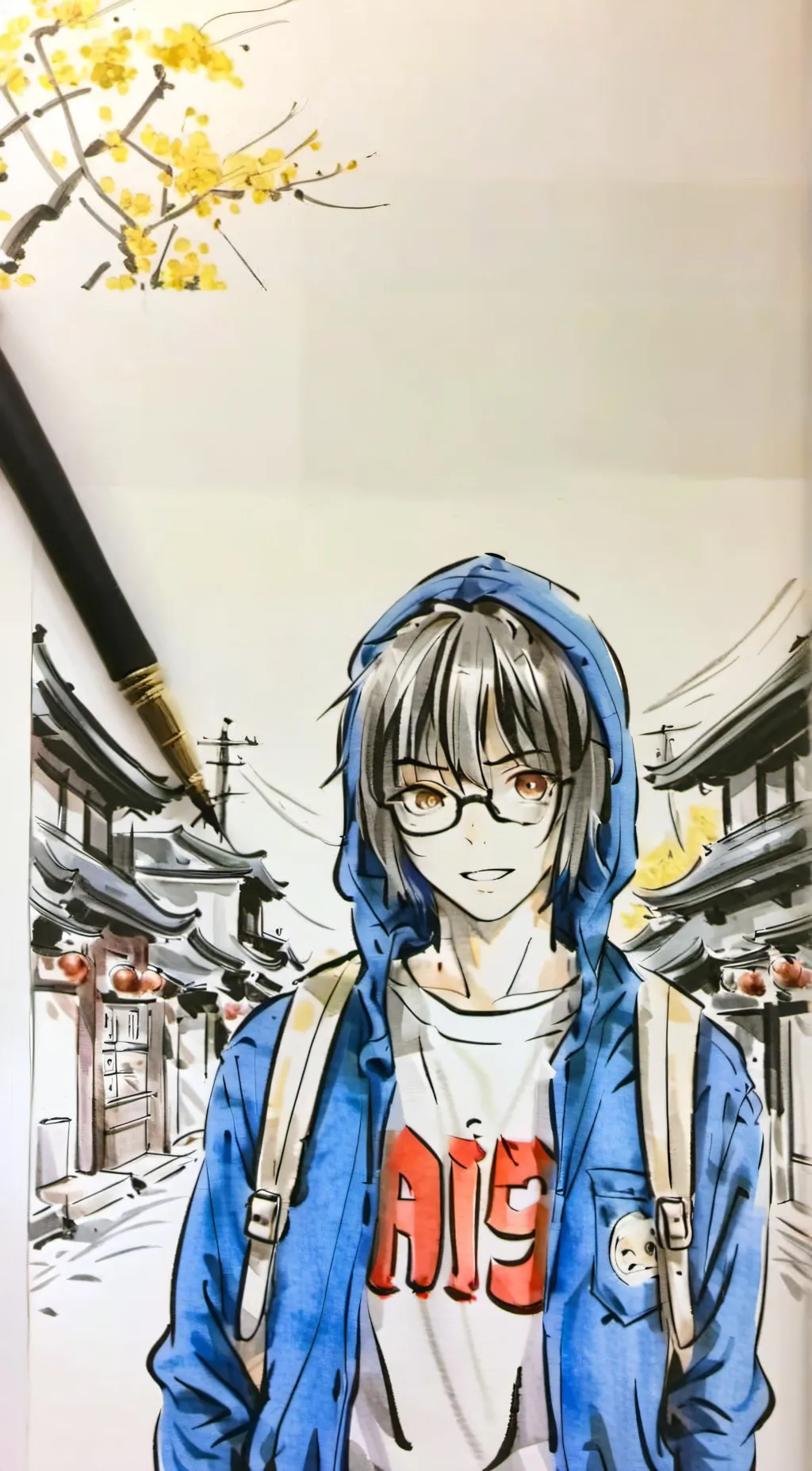 ai character: Arno background