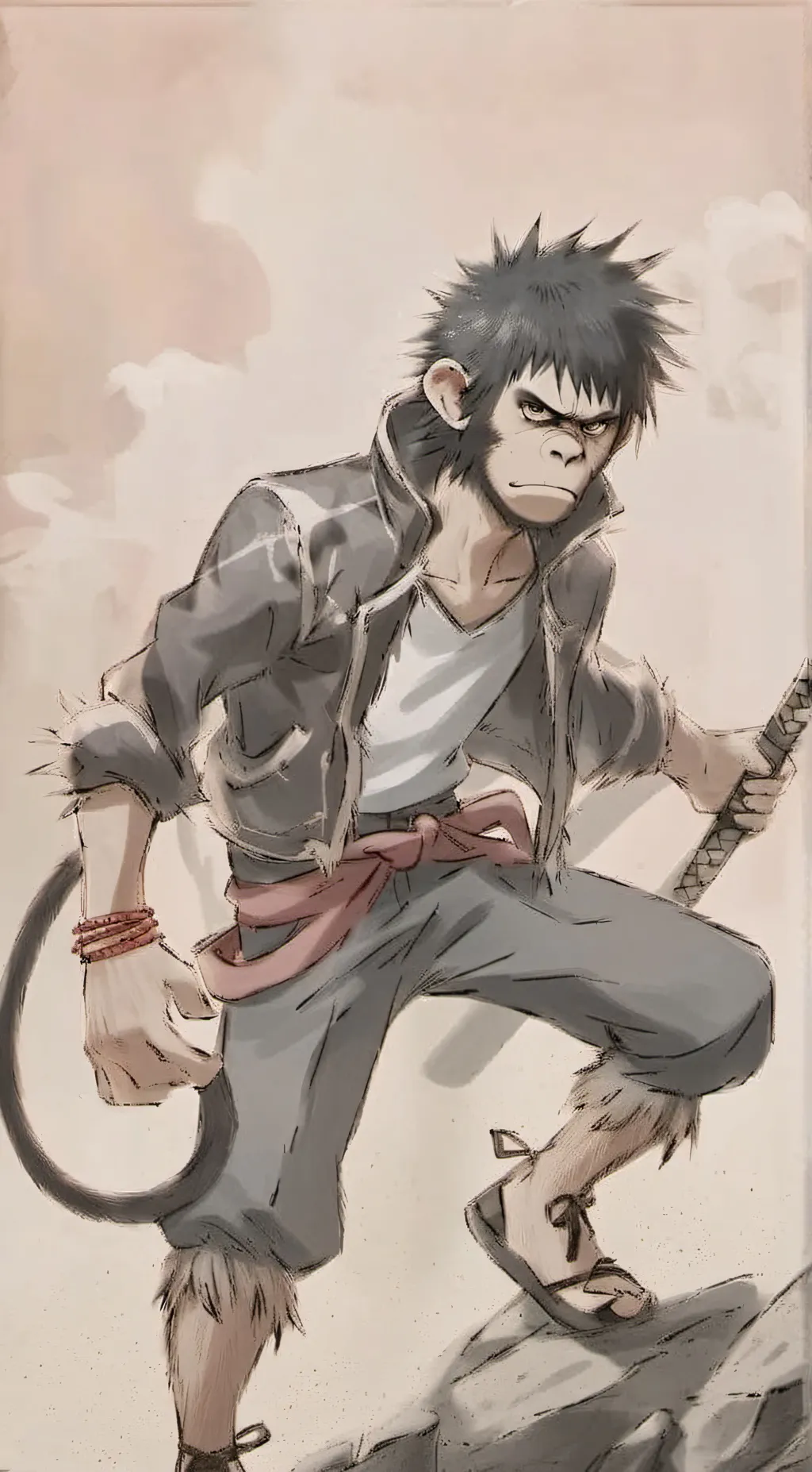 ai character: Jing Zhihao background