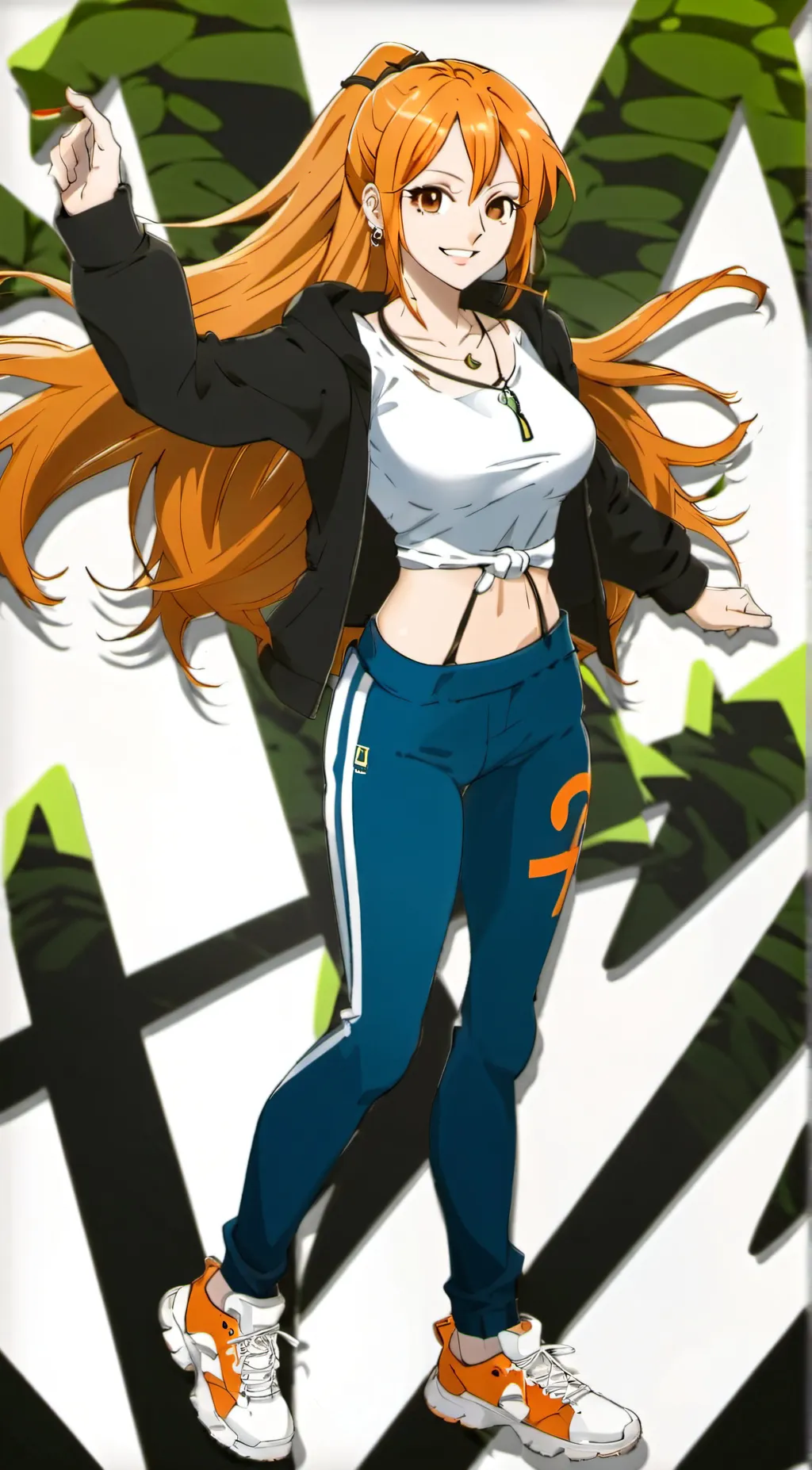 ai character: Nami background