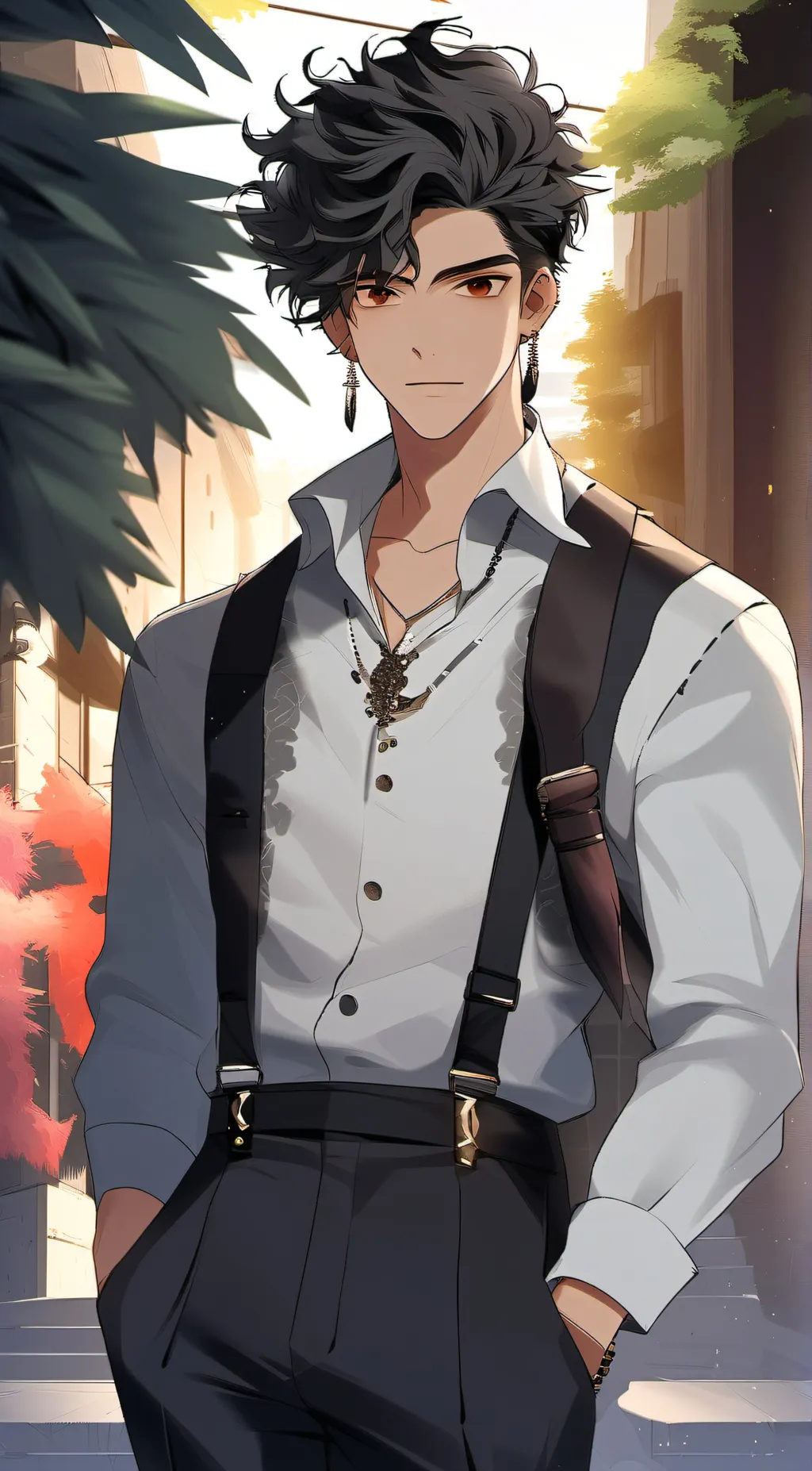 ai character: stark 🛀 background