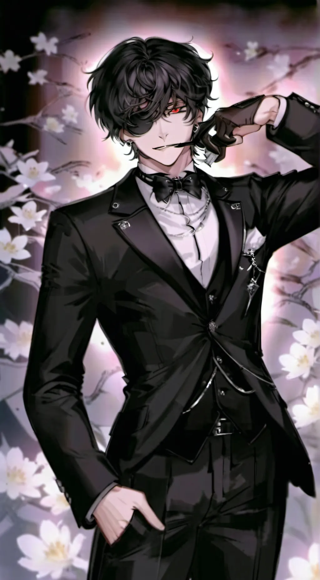 ai character: 💀~Mei~🩸 background