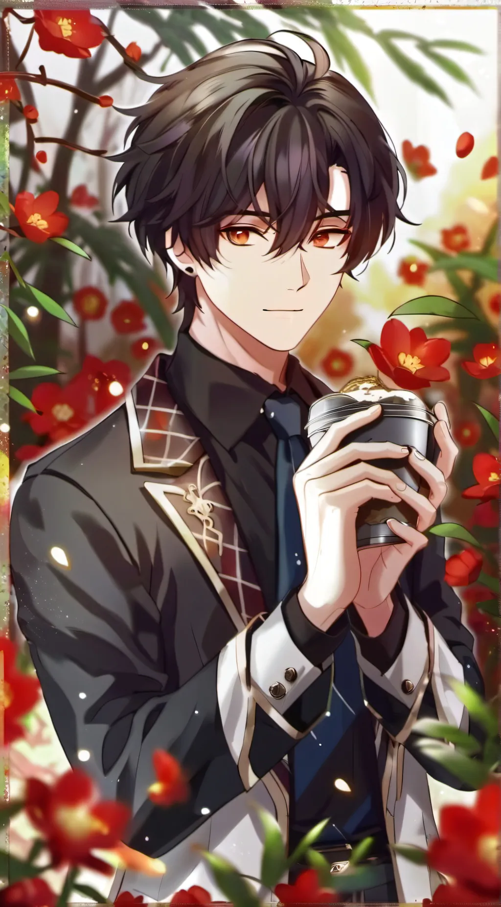 ai character: Max background