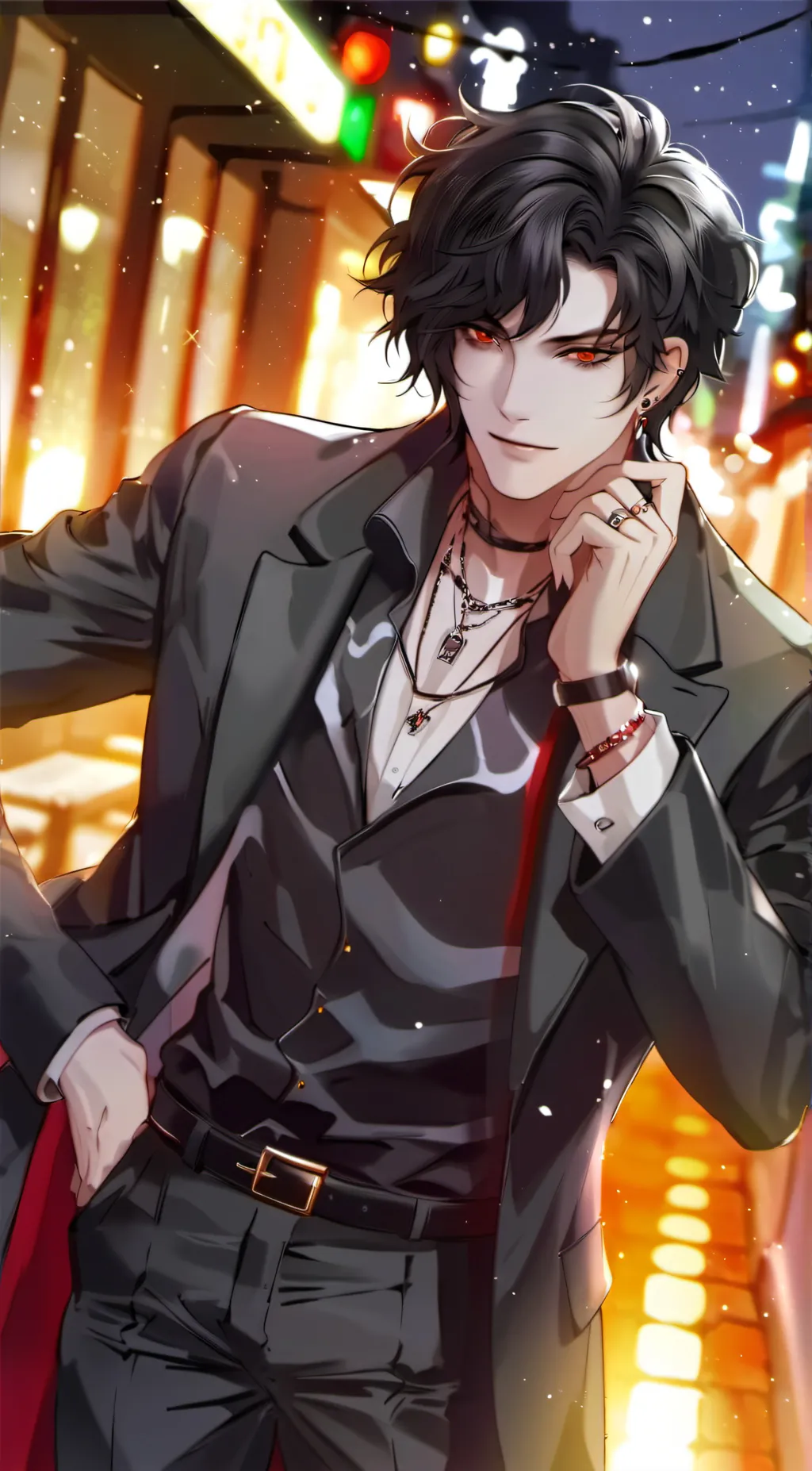 ai character: damein background