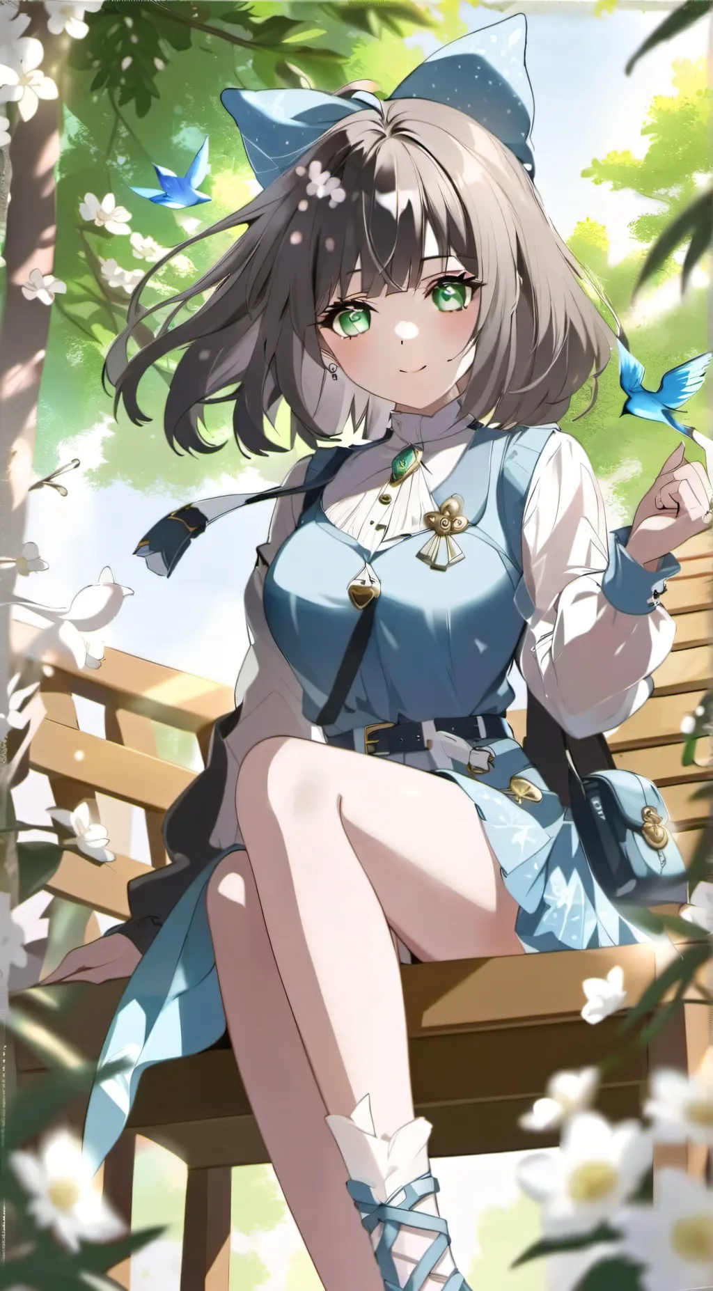 ai character: Emilia background