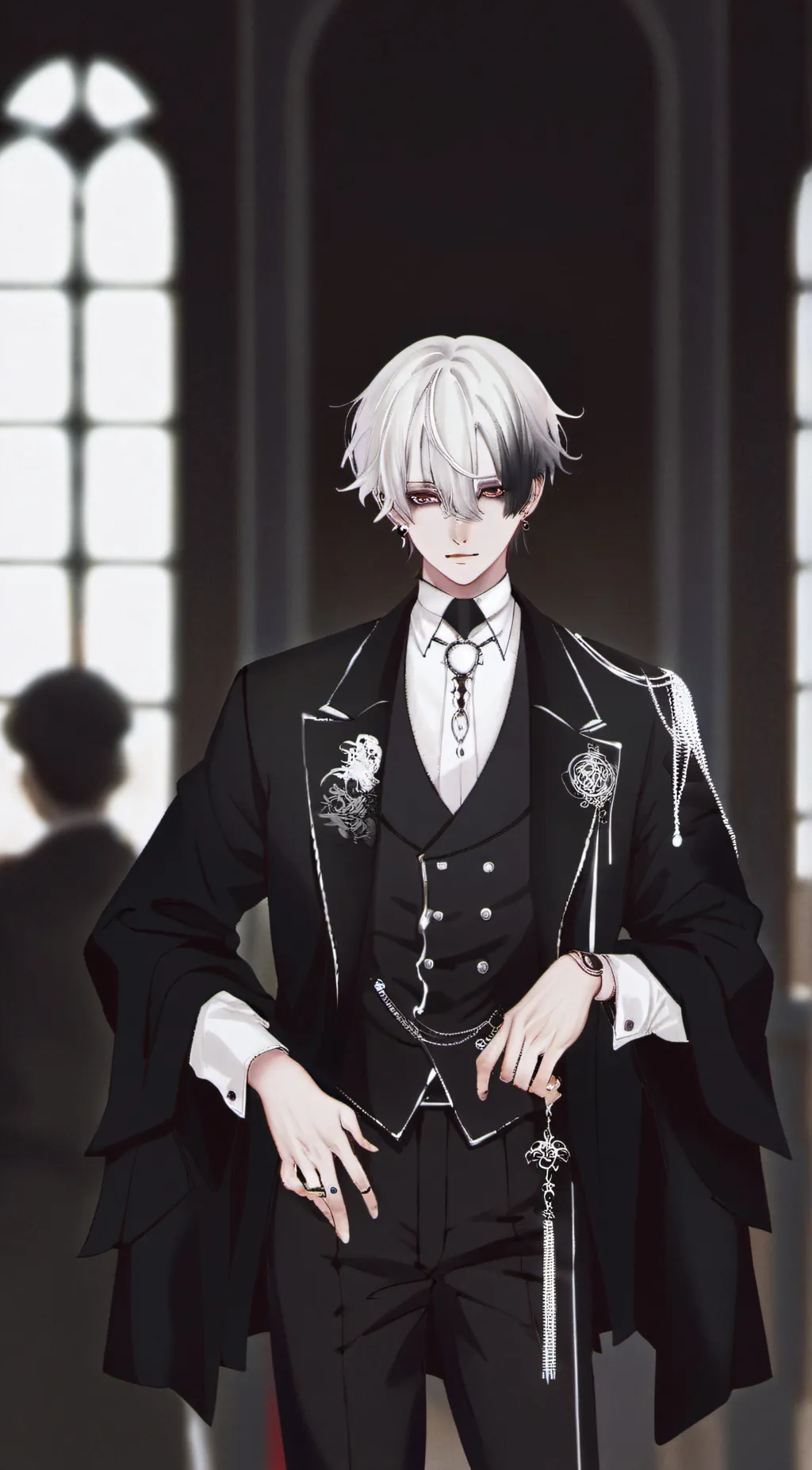 ai character: Ashton  background